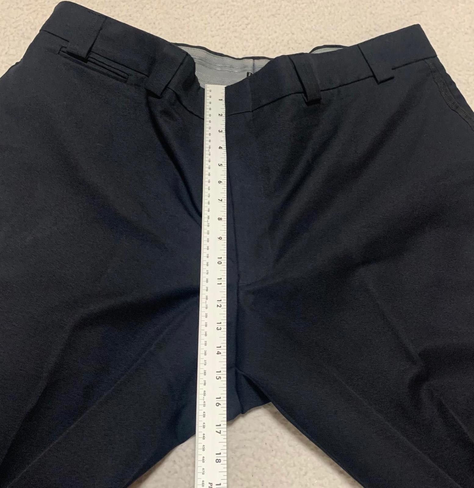 Eddie Bauer Blauer Men's Size 48 Regular Dark Navy Dress Pants Size 54R - 6 Thumbnail