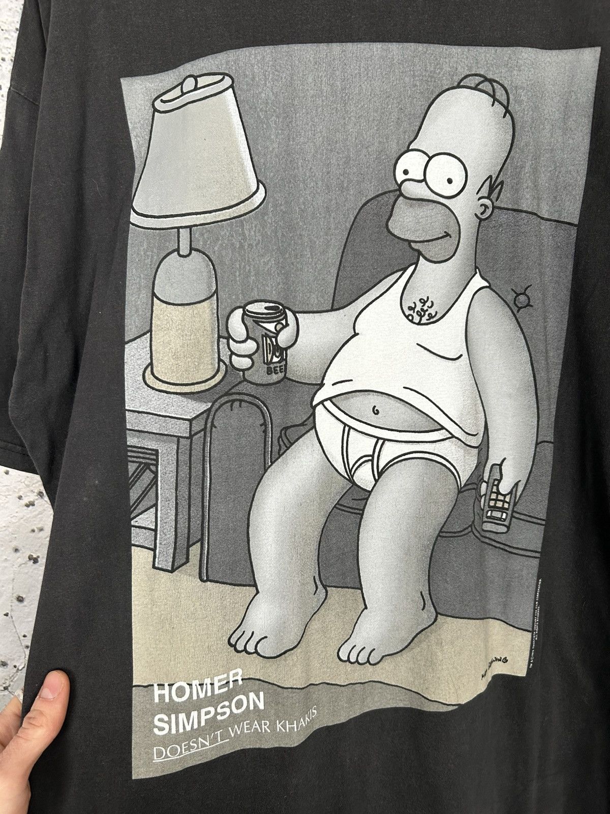 The Simpsons Vintage The Simpsons Homer 1995 Cartoon Graphic Tee Rare 90s Size US XL / EU 56 / 4 - 4 Thumbnail