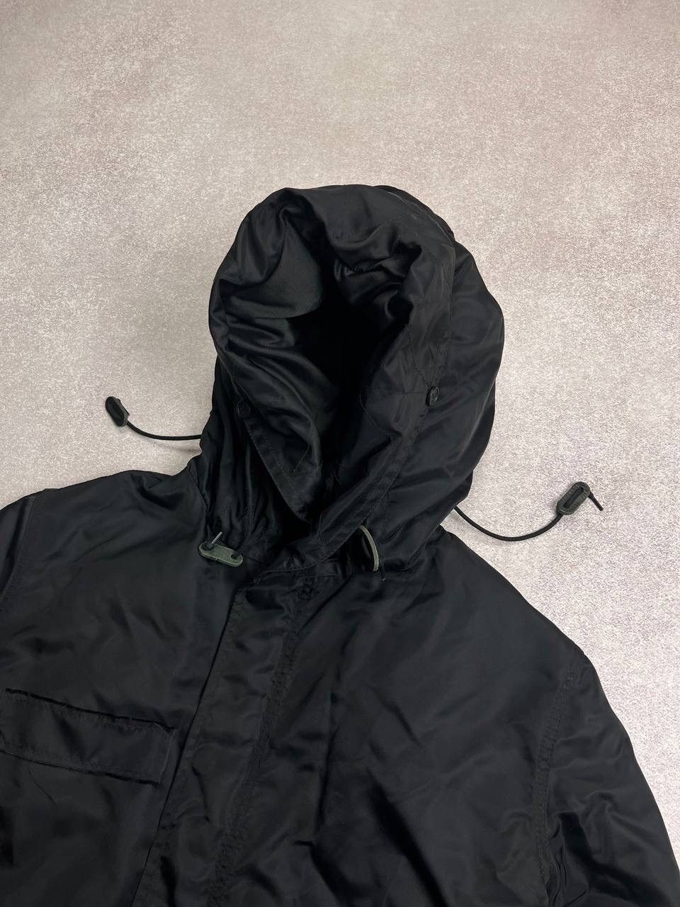 MR & MRS ITALY Vintage Mr & Mrs Italy Black Hooded Black Jacket Y2K S Size S / US 4 / IT 40 - 2 Thumbnail