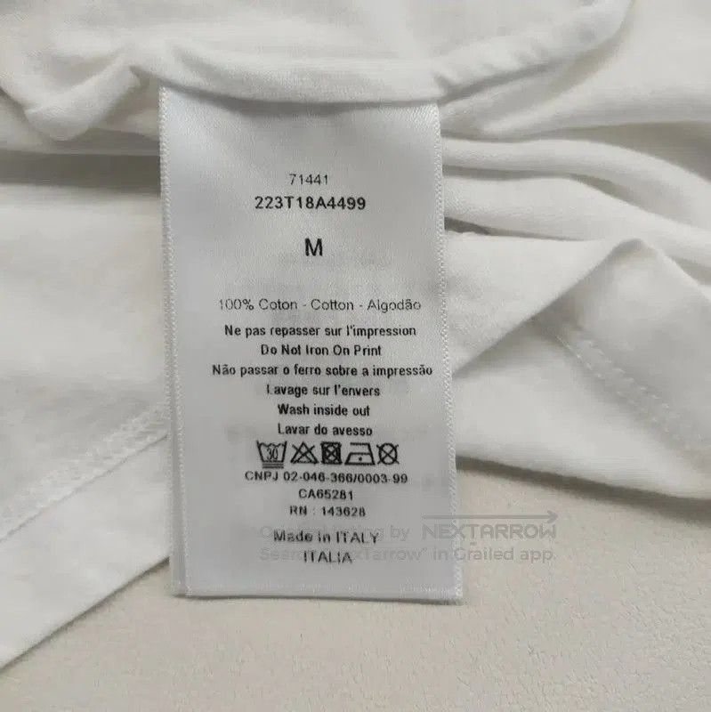 Dior Dior White Cotton T. Size M / US 6-8 / IT 42-44 - 4 Thumbnail