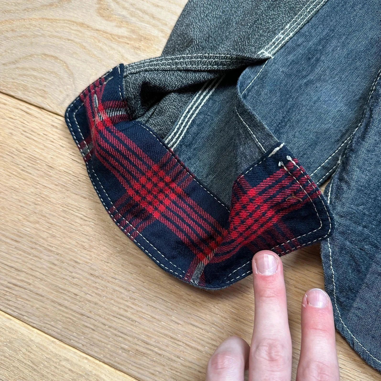 Junya Watanabe Shirt Junya Watanabe Comme des Garcons MAN Denim SS12 Size US M / EU 48-50 / 2 - 8 Thumbnail