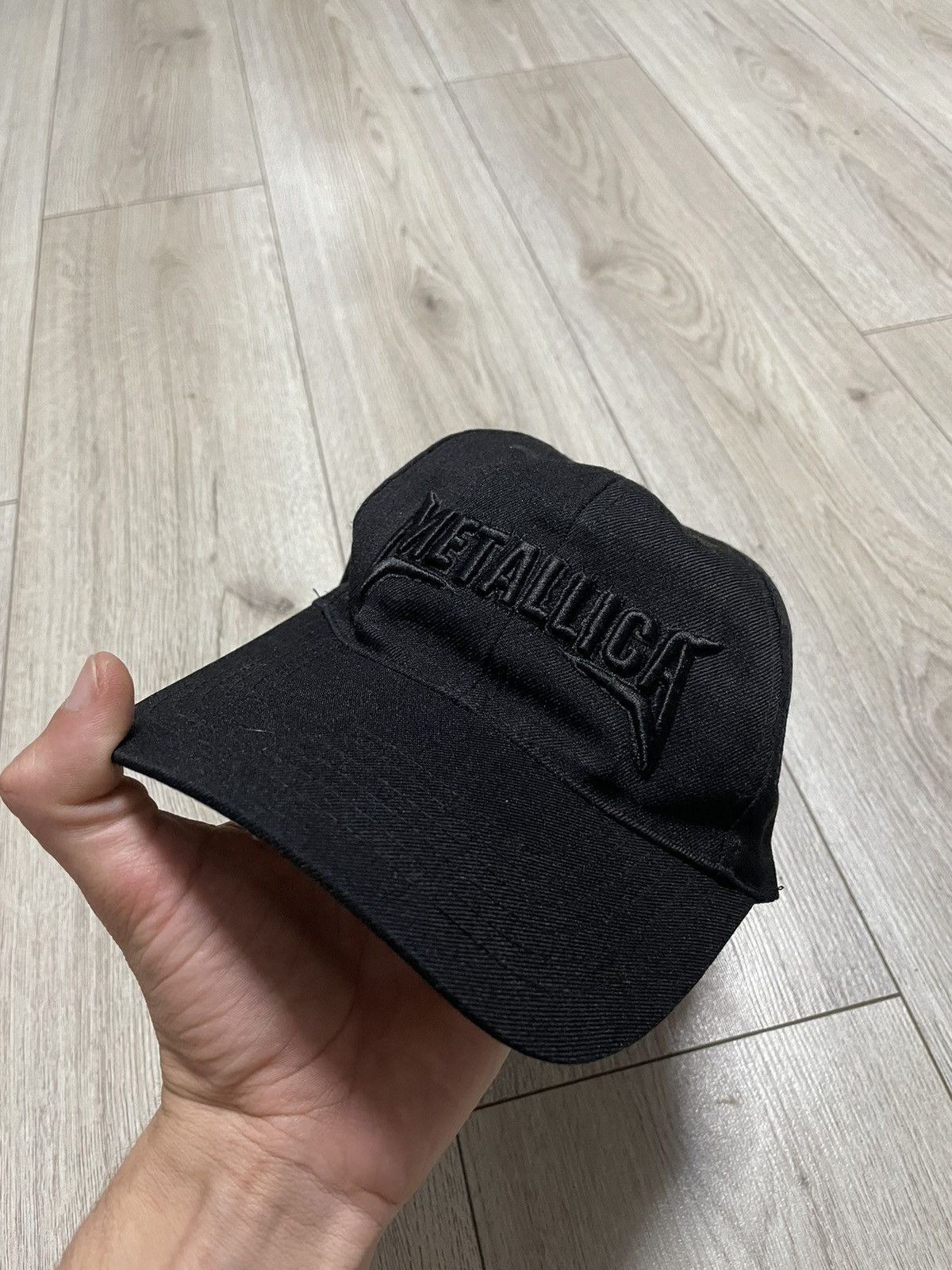 Vintage 00s Metallica Logo Hat Band Baseball Cap