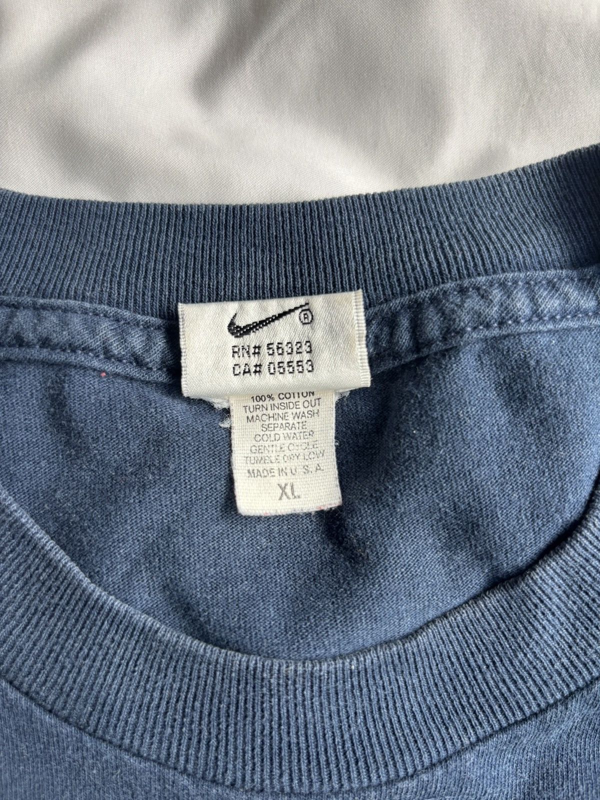 Nike Nike Air Navy Blue T-Shirt US XL Size US XL / EU 56 / 4 - 5 Thumbnail