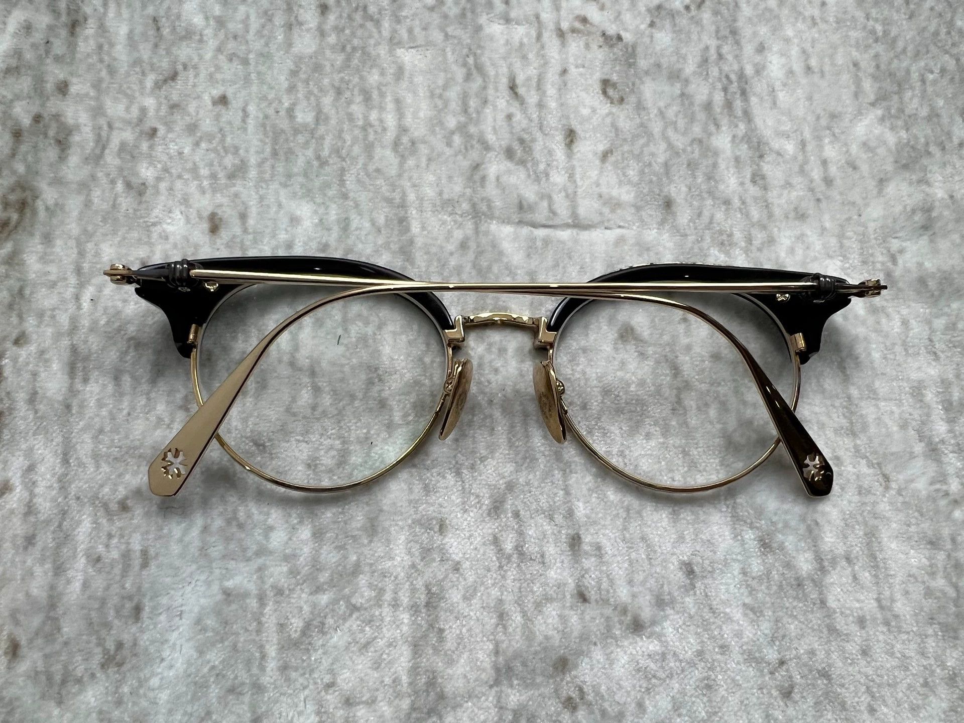 Chrome Hearts Chrome Hearts SLUNTRADICTION II Half-Rim Glasses B&G Size ONE SIZE - 2 Thumbnail