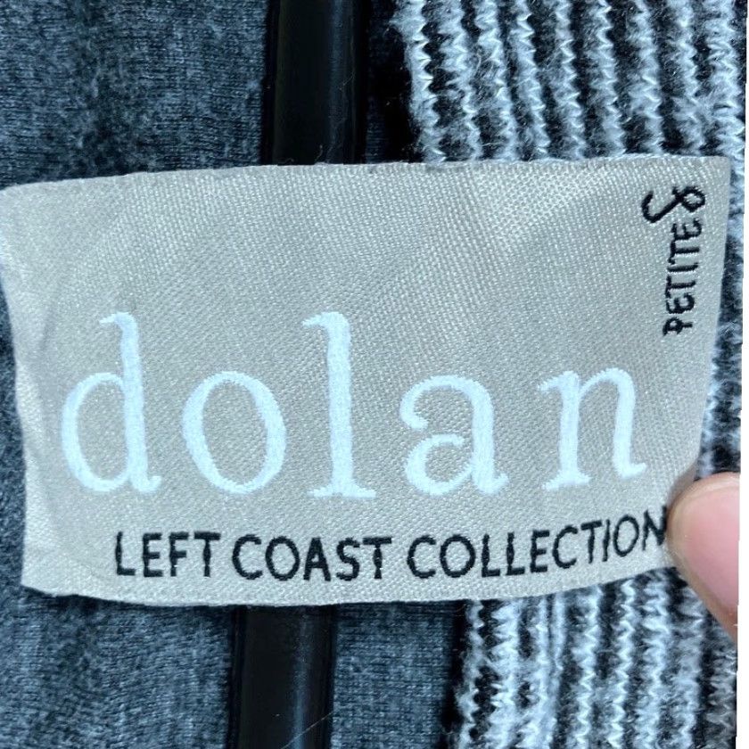 Anthropologie Dolan Anthropologie Womens Dress Gray Midi Pleated Lined Flare Marled Stretch PS Dress Size S / US 4 / IT 40 - 6 Thumbnail