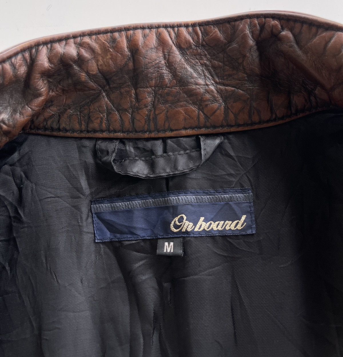 Japanese Brand Cafe Racer Biker Buffalo Leather Jacket Size US M / EU 48-50 / 2 - 16 Thumbnail