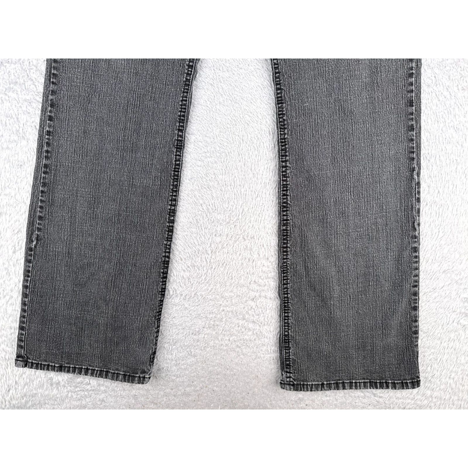 Faded Glory Faded Glory Jeans Women 34x31 Black Denim Bootcut Mid Rise Cotton Blend 1 Size 25" / US 0 / IT 36 - 2 Thumbnail