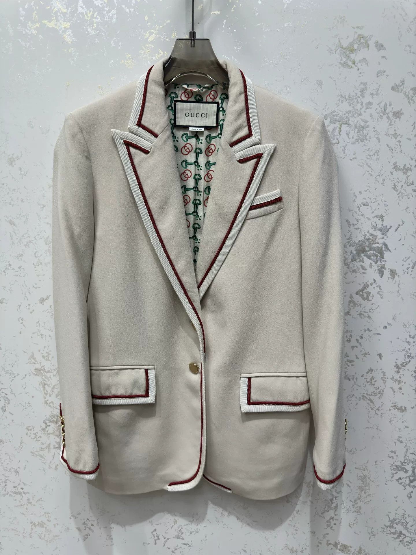 Gucci Gucci Classic Preppy Blazer Size S / US 4 / IT 40 - 1 Thumbnail