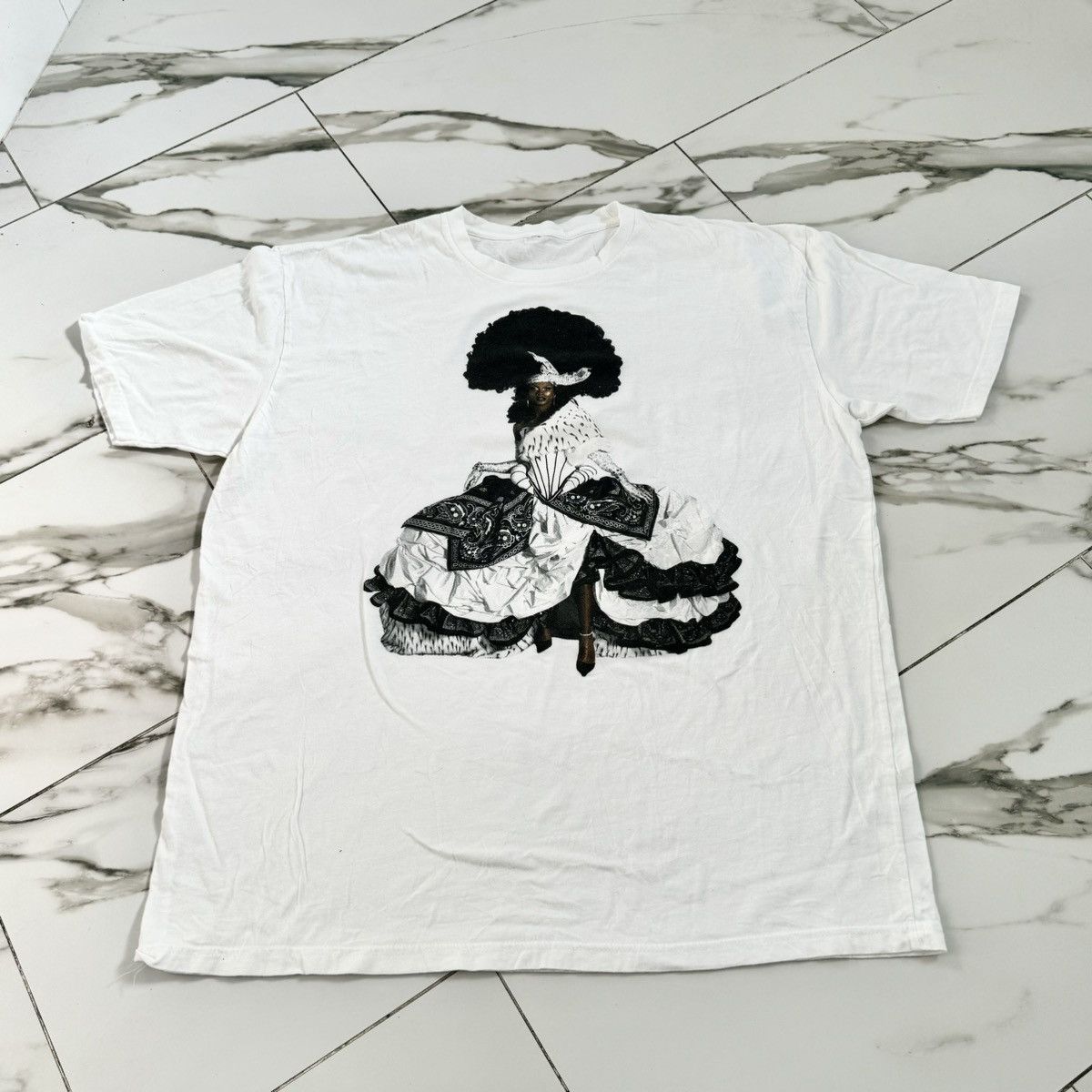 Japanese Brand × Vintage DRAG QUEEN GRAPHIC TEE! Size US XL / EU 56 / 4 - 2 Thumbnail