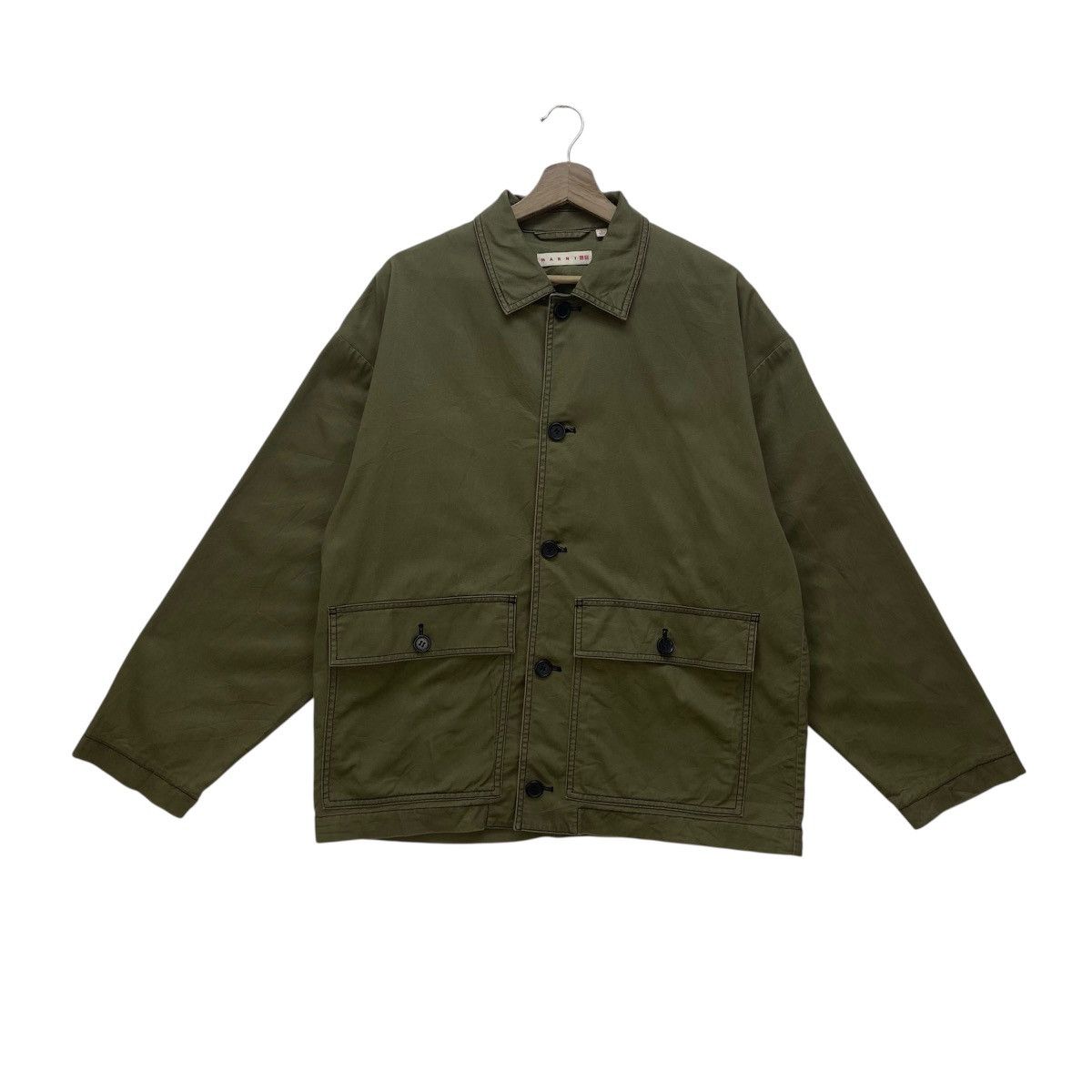 Marni × Uniqlo Marni X Uniqlo Worker Hunting Field Jacket Size US M / EU 48-50 / 2 - 1 Thumbnail