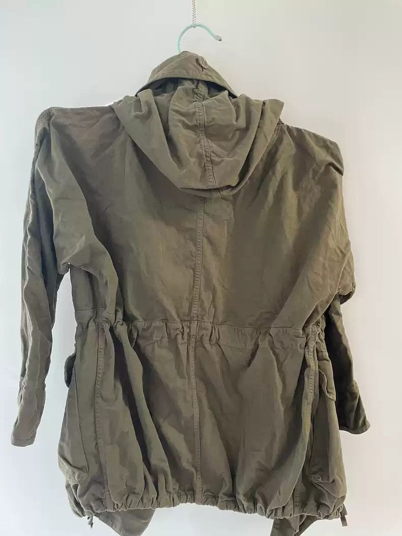 Kapital kapital Cotton sanded ring collar hooded coat jacket Size US L / EU 52-54 / 3 - 6 Thumbnail