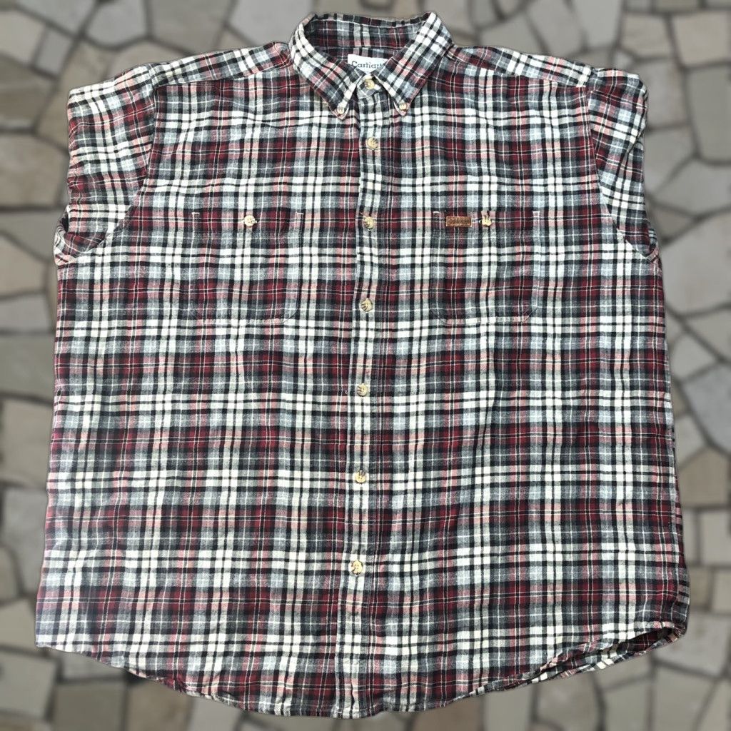 Carhartt Carhartt Shirt Men 2XL Multicolor Plaid Button-Down Relaxed Fit Flannel Work Outdoor Size US XXL / EU 58 / 5 - 1 Thumbnail