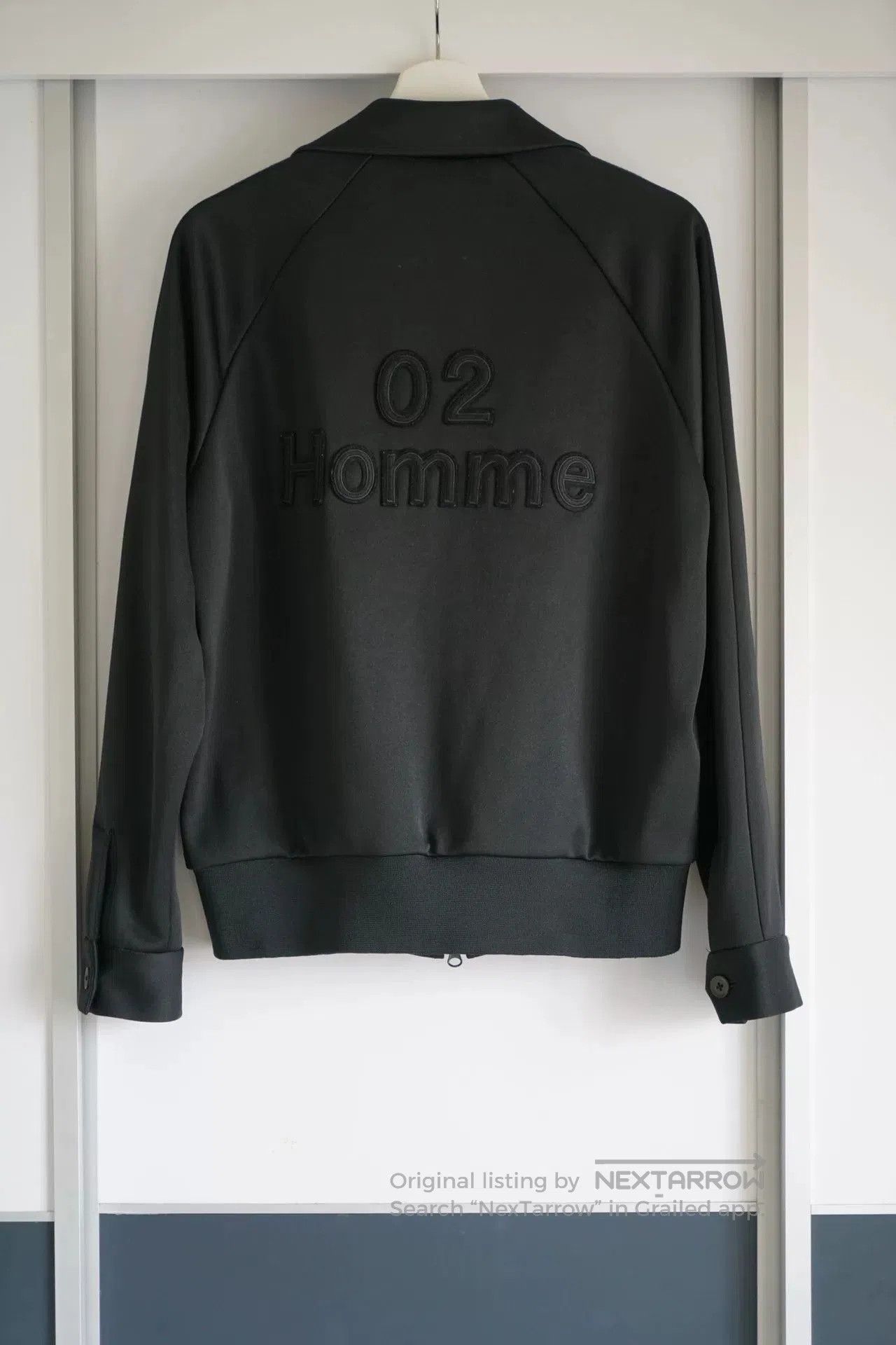 Yohji Yamamoto black zip jacket with embroidery details. Size US M / EU 48-50 / 2 - 2 Thumbnail