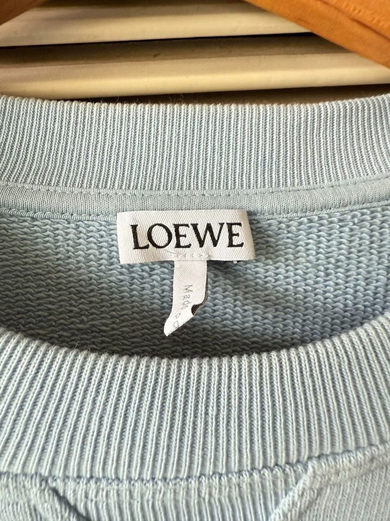 Loewe LOEWE Padded jacket, haze blue, embroidered big logo Size S / US 4 / IT 40 - 4 Thumbnail