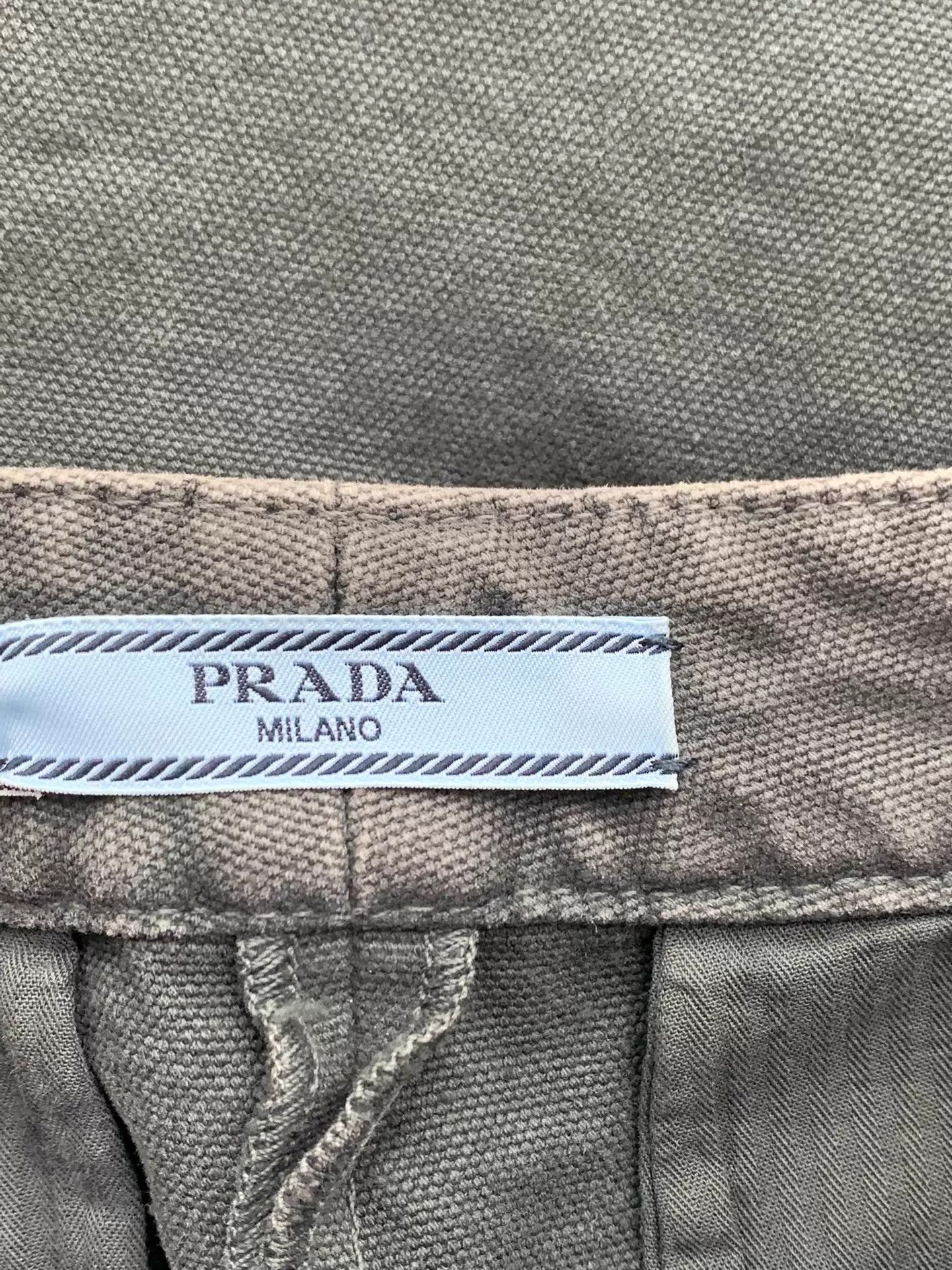 Prada Prada Gray Denim Jeans Size 36 (New) Size 25" / US 0 / IT 36 - 4 Thumbnail