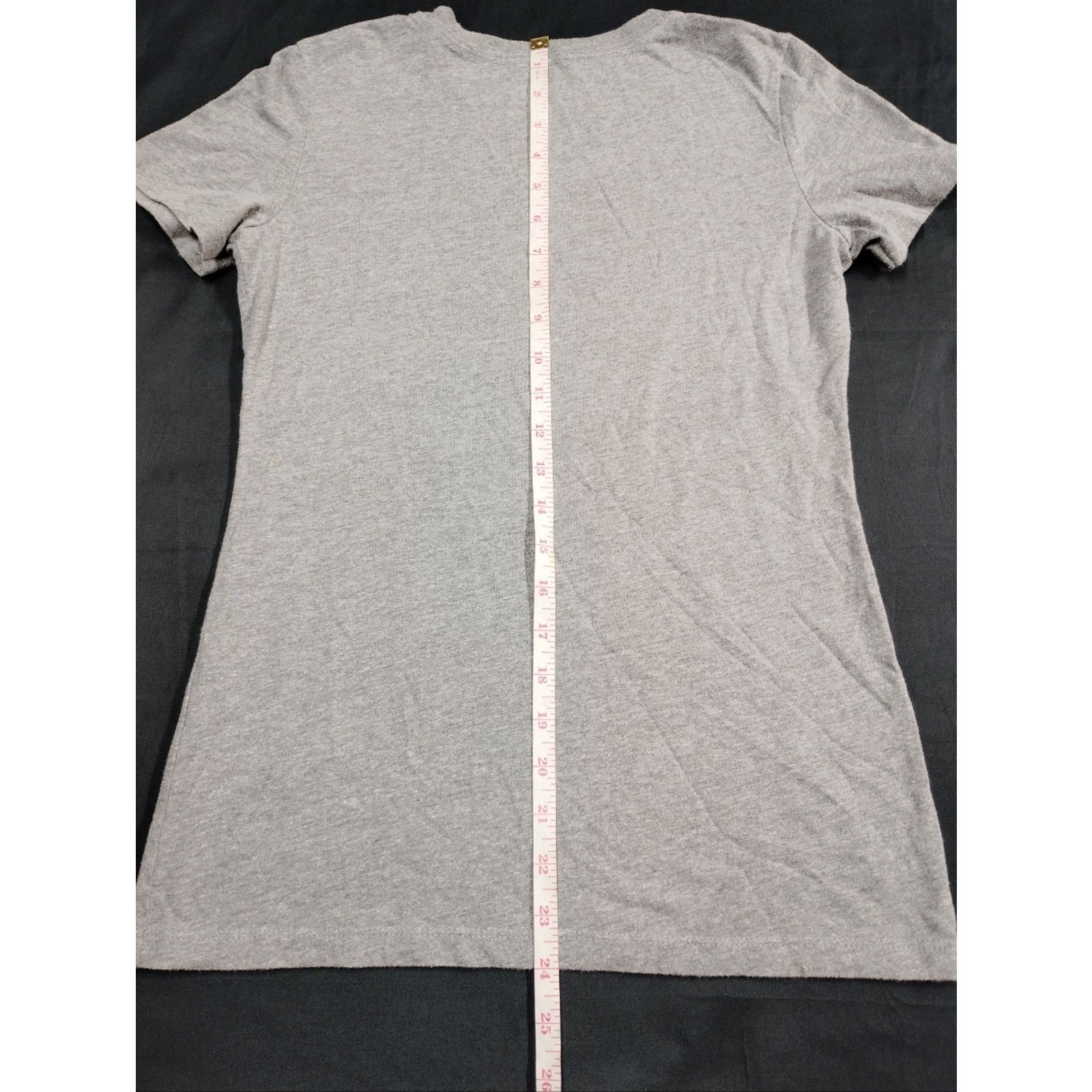 Cabelas Cabela's Gray Crewneck Tee with White Logo Print Size S / US 4 / IT 40 - 5 Thumbnail