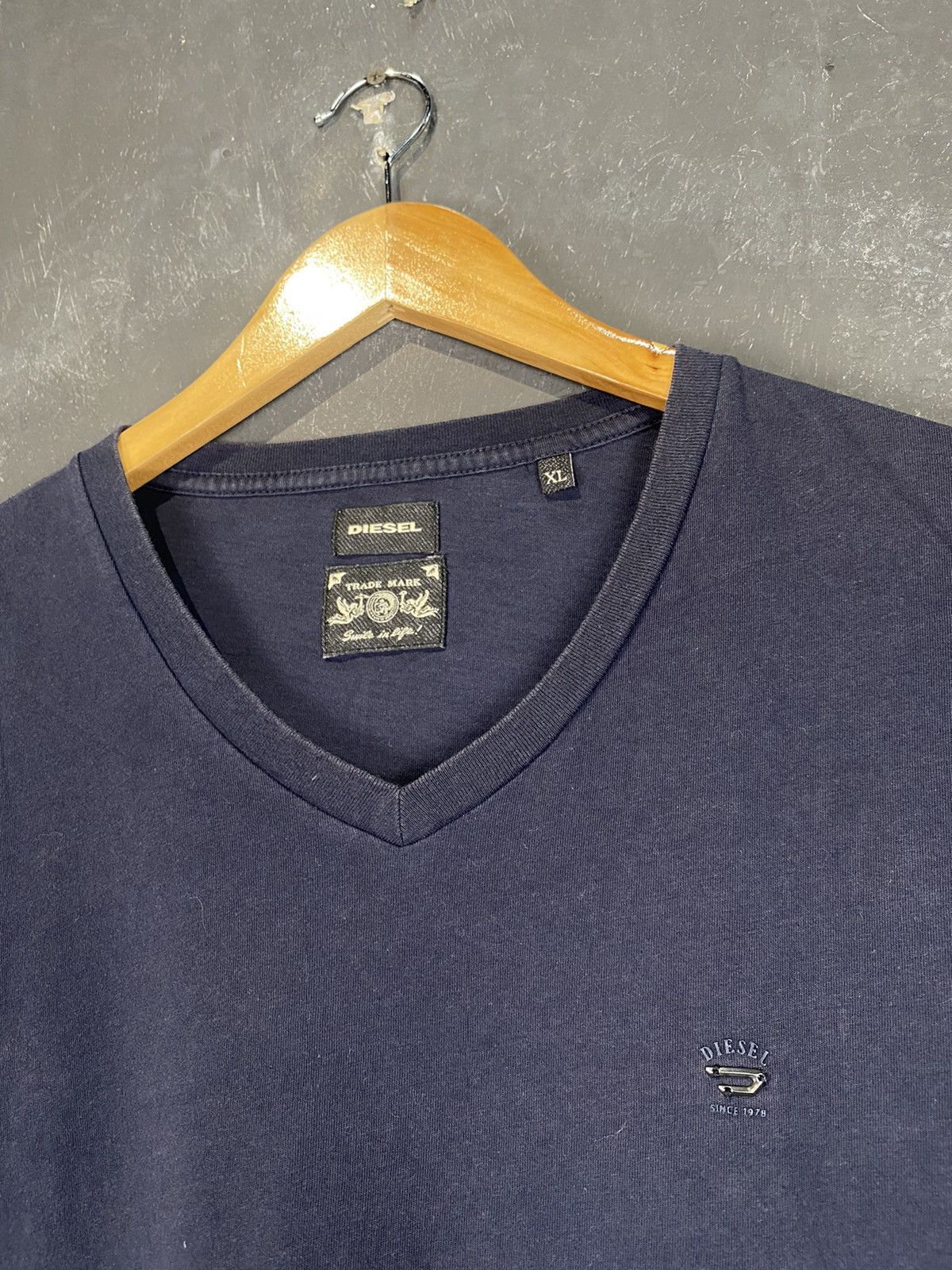 Diesel Diesel Essential Metalic Logo Tee Size US XL / EU 56 / 4 - 3 Thumbnail