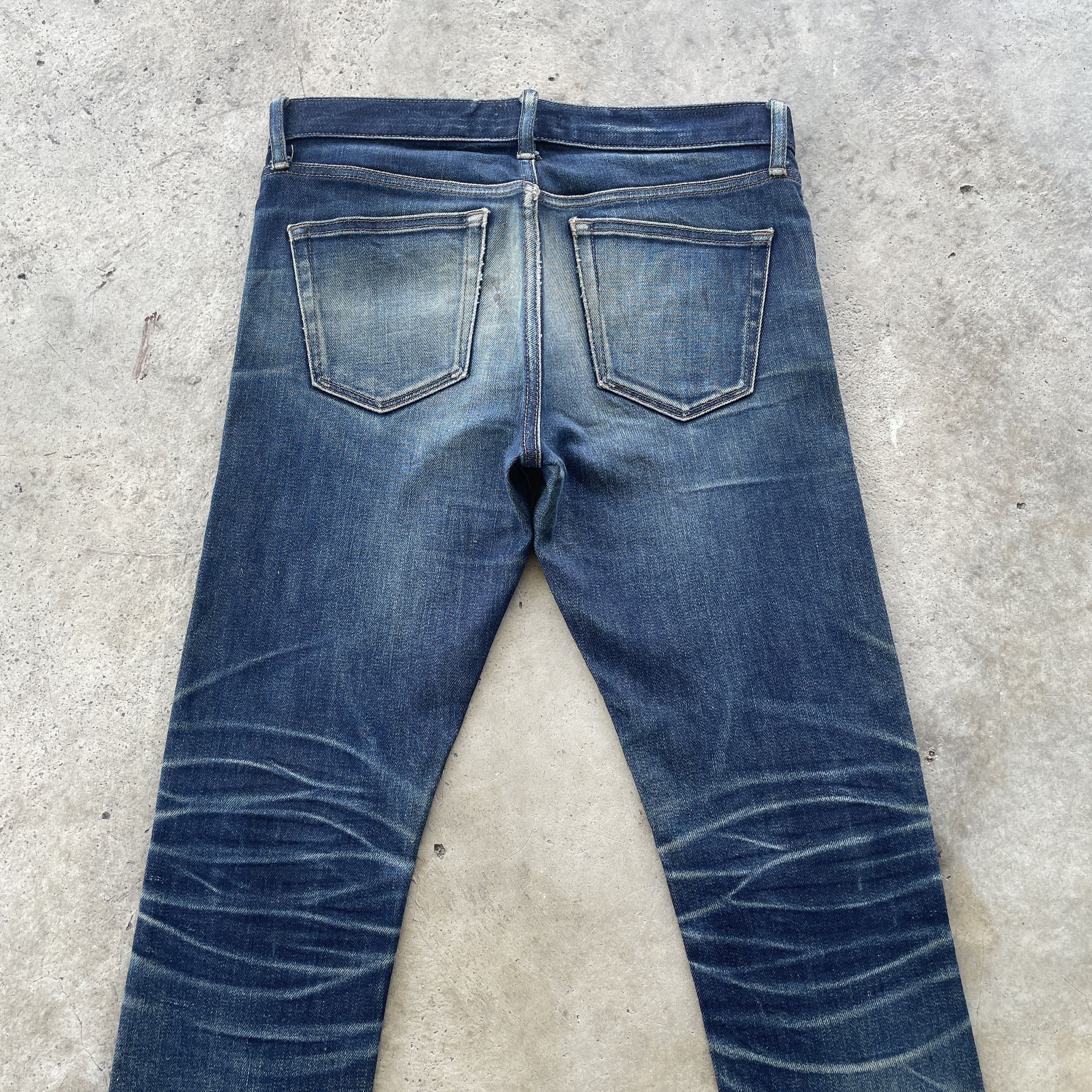Japanese Brand × Jean VINTAGE JAPANESE DISTRESSED FADED REDLINE RIPPED PANTS JEANS Size US 32 / EU 48 - 9 Thumbnail