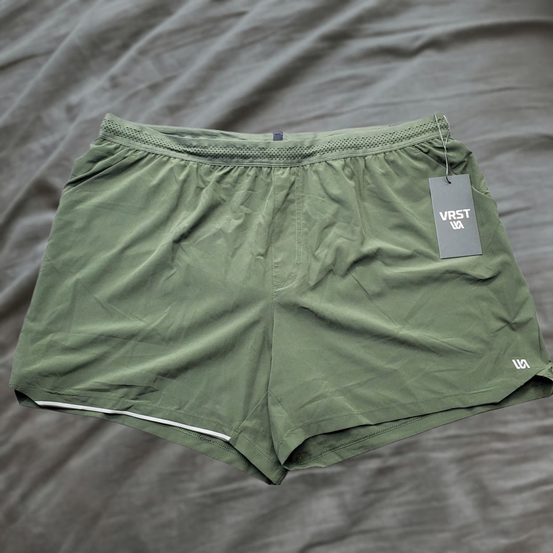 Vintage VRST 5" Velocity Running Shorts Men XL Multi Lined Water Resistant Shirt? Size US 36 / EU 52 - 1 Thumbnail