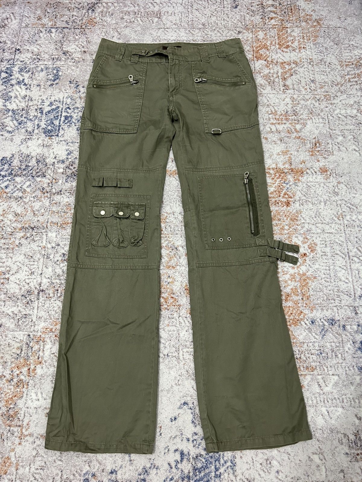 Hysteric Glamour × Japanese Brand × Tete Homme Ugiz Cargo Multipocket Pants Size US 31 - 2 Thumbnail