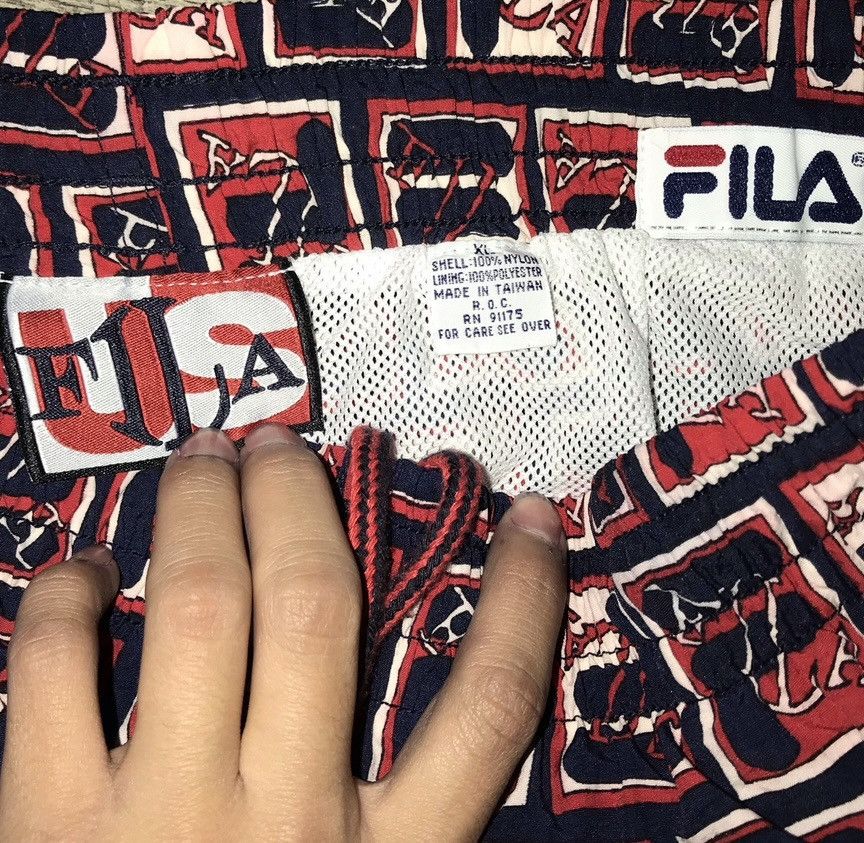 Fila Vintage Fila Swimming trunks Size US 33 - 3 Thumbnail