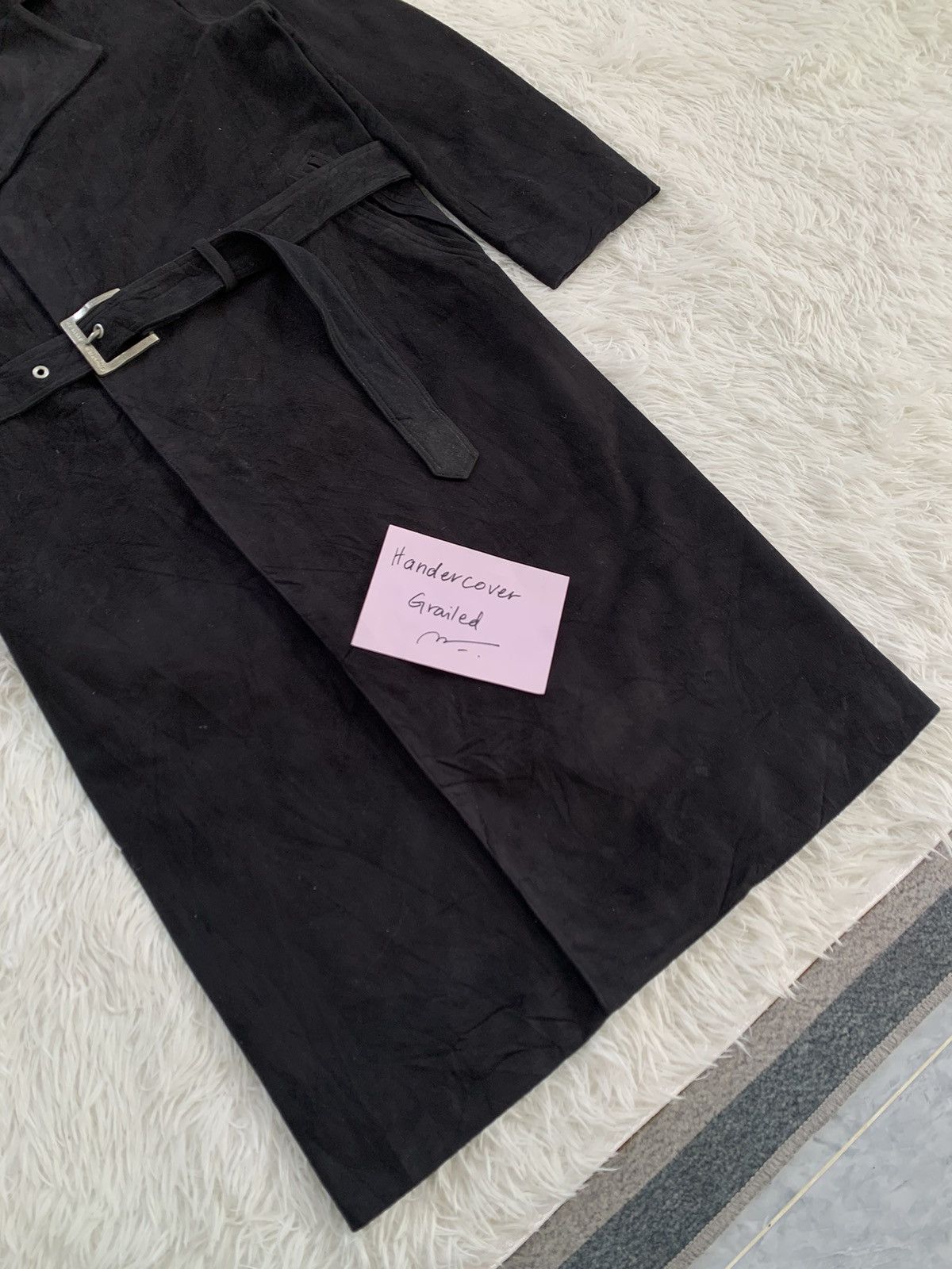 Gaultier Homme Objet Vtg JPG Gaultier Homme Objet Long Coat Belted Size US M / EU 48-50 / 2 - 4 Thumbnail