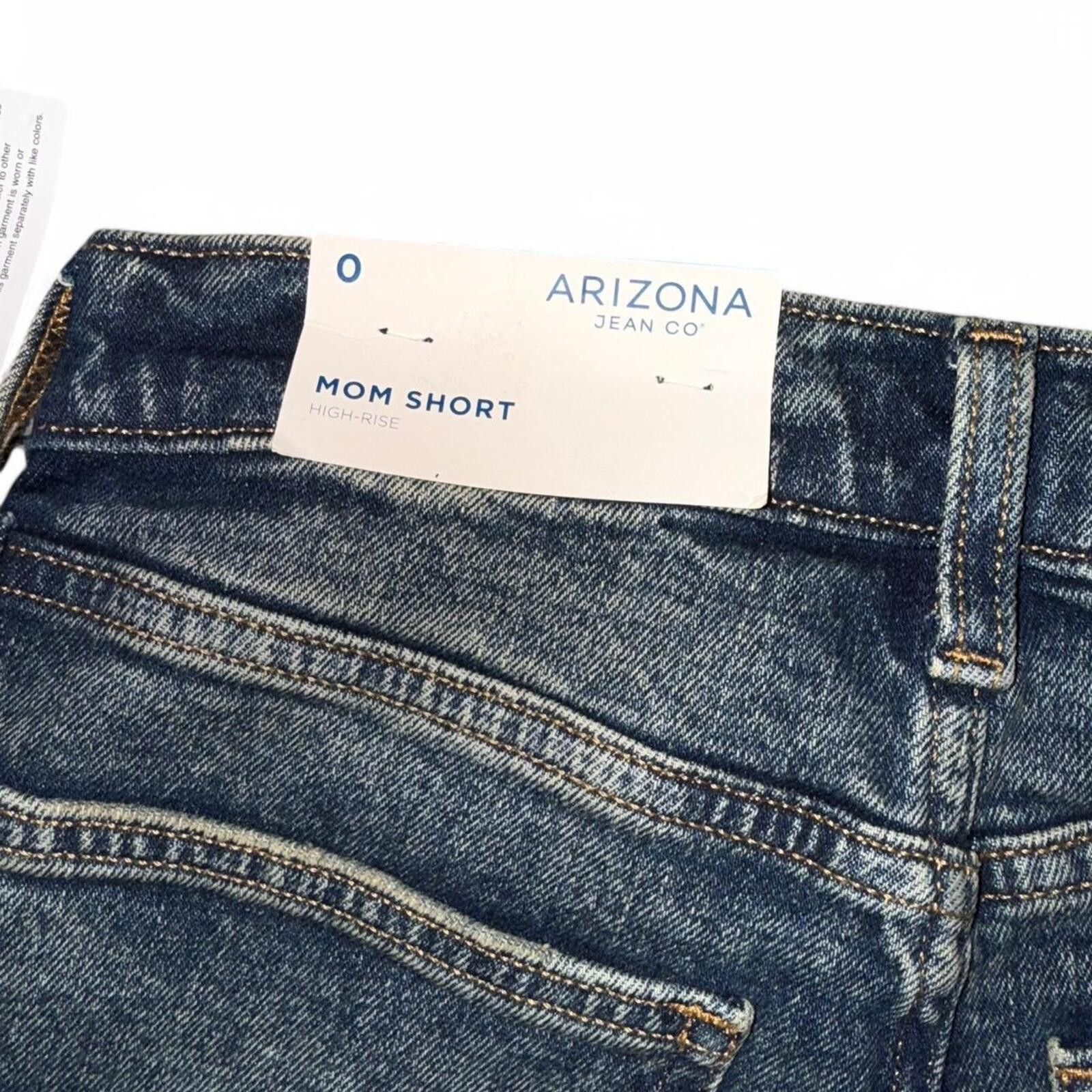 Arizona Jean Co. Arizona Women's Denim Navy Shorts Size 25" / US 0 / IT 36 - 4 Thumbnail