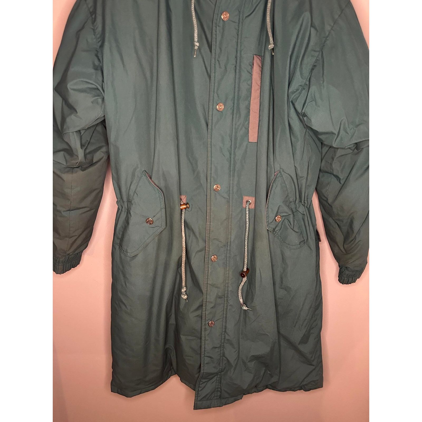 Triple F.A.T. Goose Triple F.A.T Goose Long Down Hooded Parka Jacket Teal Mens M Size US S / EU 44-46 / 1 - 5 Thumbnail