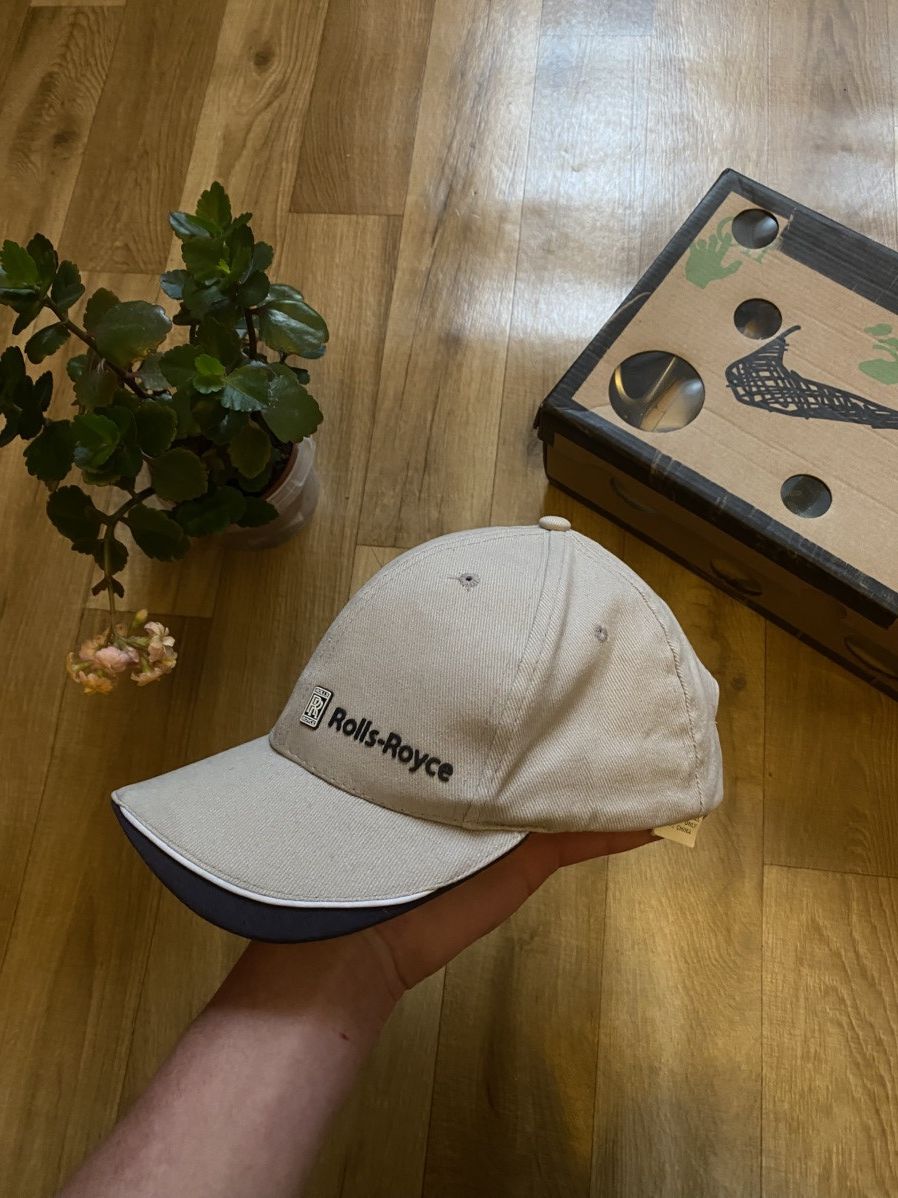 Other × Vintage Rare Rolls-Royce Embroidered Cap Size ONE SIZE - 1 Thumbnail