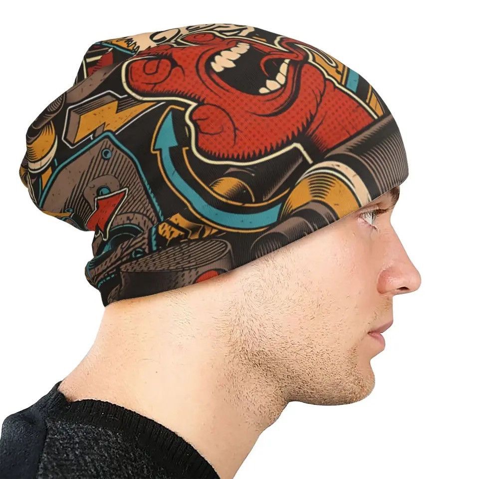 Other Skullies Beanies Caps Urban Pattern Pop Thin Hat Size ONE SIZE - 5 Thumbnail