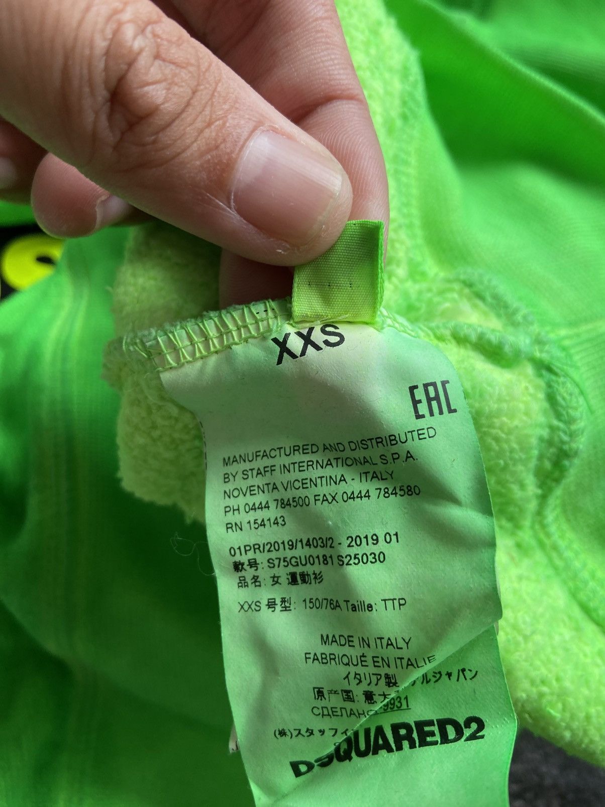Dsquared2 Dsquared Hoodie Ifsixwasnine Size US XXS / EU 40 - 19 Thumbnail