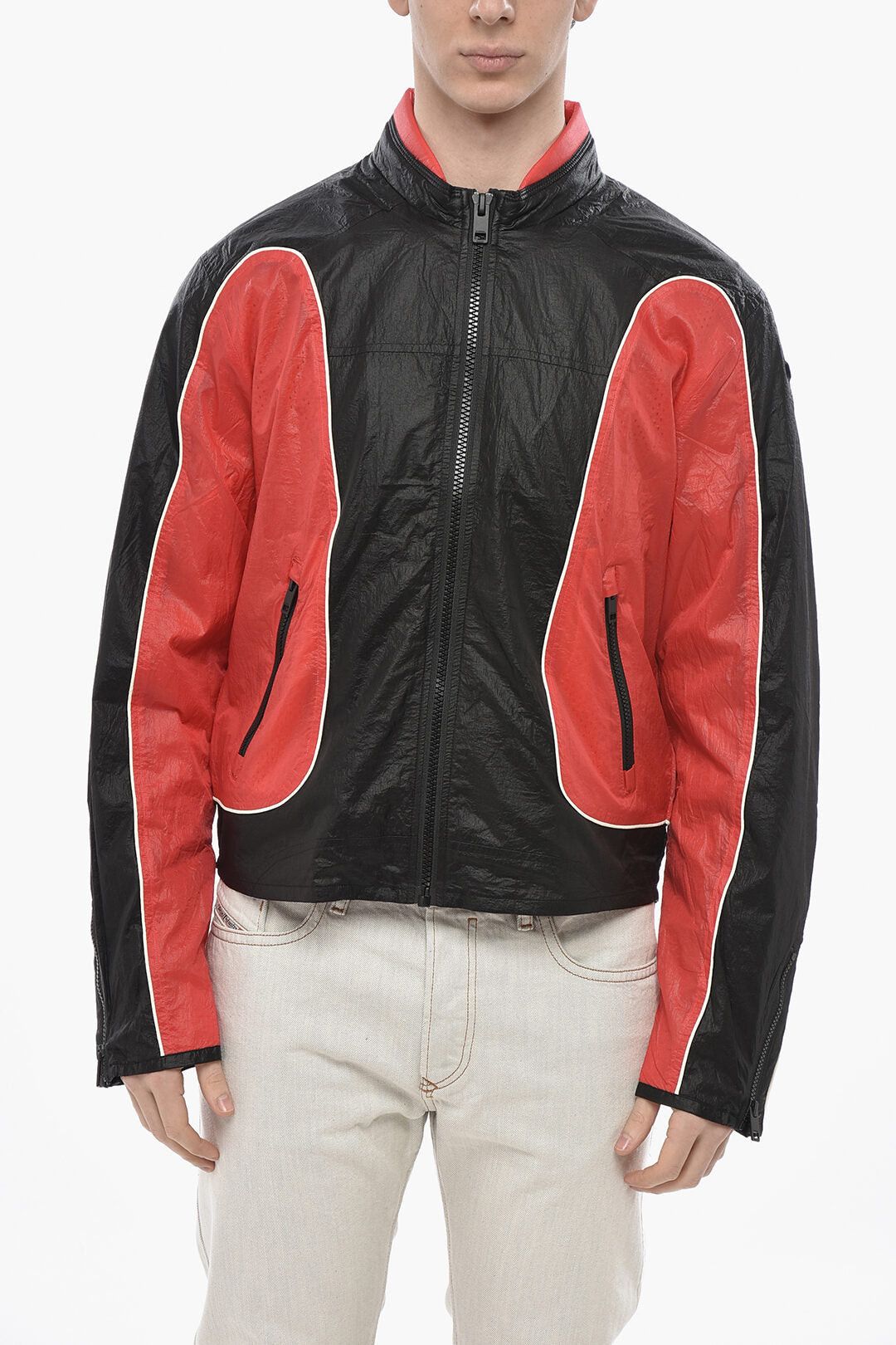 Diesel Nylon Jacket J-BLINKID-A with Contrast Details Size US L / EU 52-54 / 3 - 1 Thumbnail