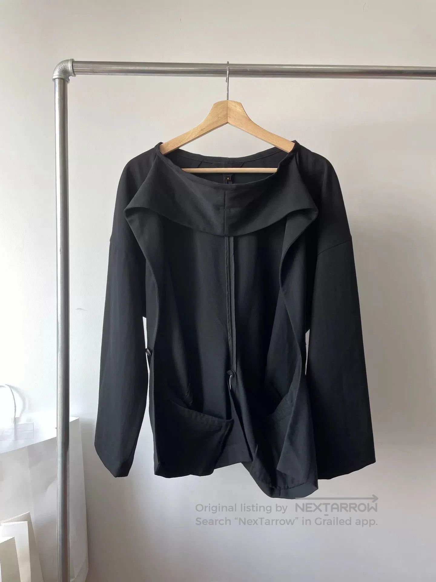 Comme des Garcons Comme des Garcons Black Distorted Coat. Size US M / EU 48-50 / 2 - 2 Thumbnail