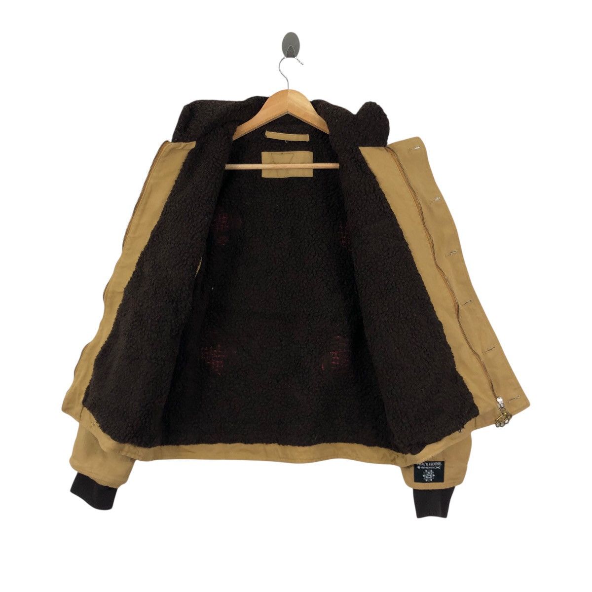 Vintage Vintage CRACK HOUSE SMOKEWEAR Chore Custom Jacket Size US L / EU 52-54 / 3 - 6 Thumbnail