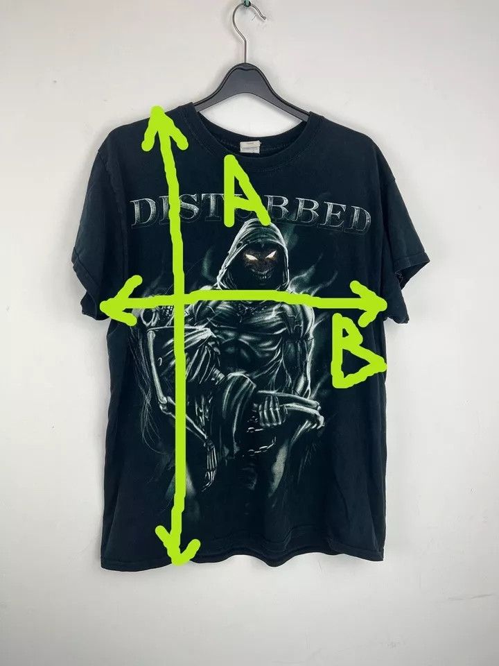 Vintage 2011 DISTURBED LOST SOULS BLACK T-SHIRT size L Size US L / EU 52-54 / 3 - 8 Thumbnail
