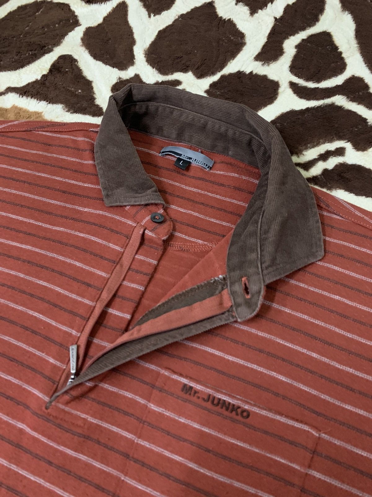 Mr. Junko LAST DROP#Mr.Junko Single Pocket Long Sleeve Size US L / EU 52-54 / 3 - 9 Thumbnail