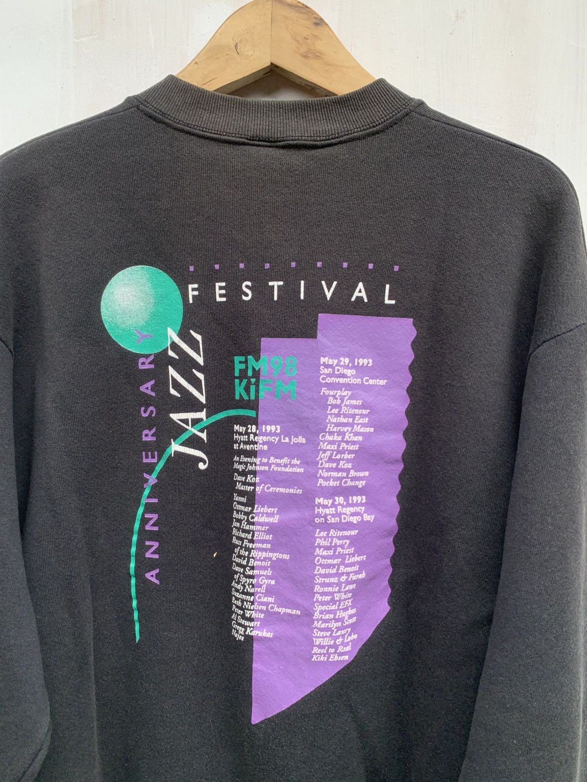 Jazz Cartier Vintage 90’s FM 98 KiFM JAZZ FESTIVAL ANNIVERSARY Size US L / EU 52-54 / 3 - 4 Thumbnail