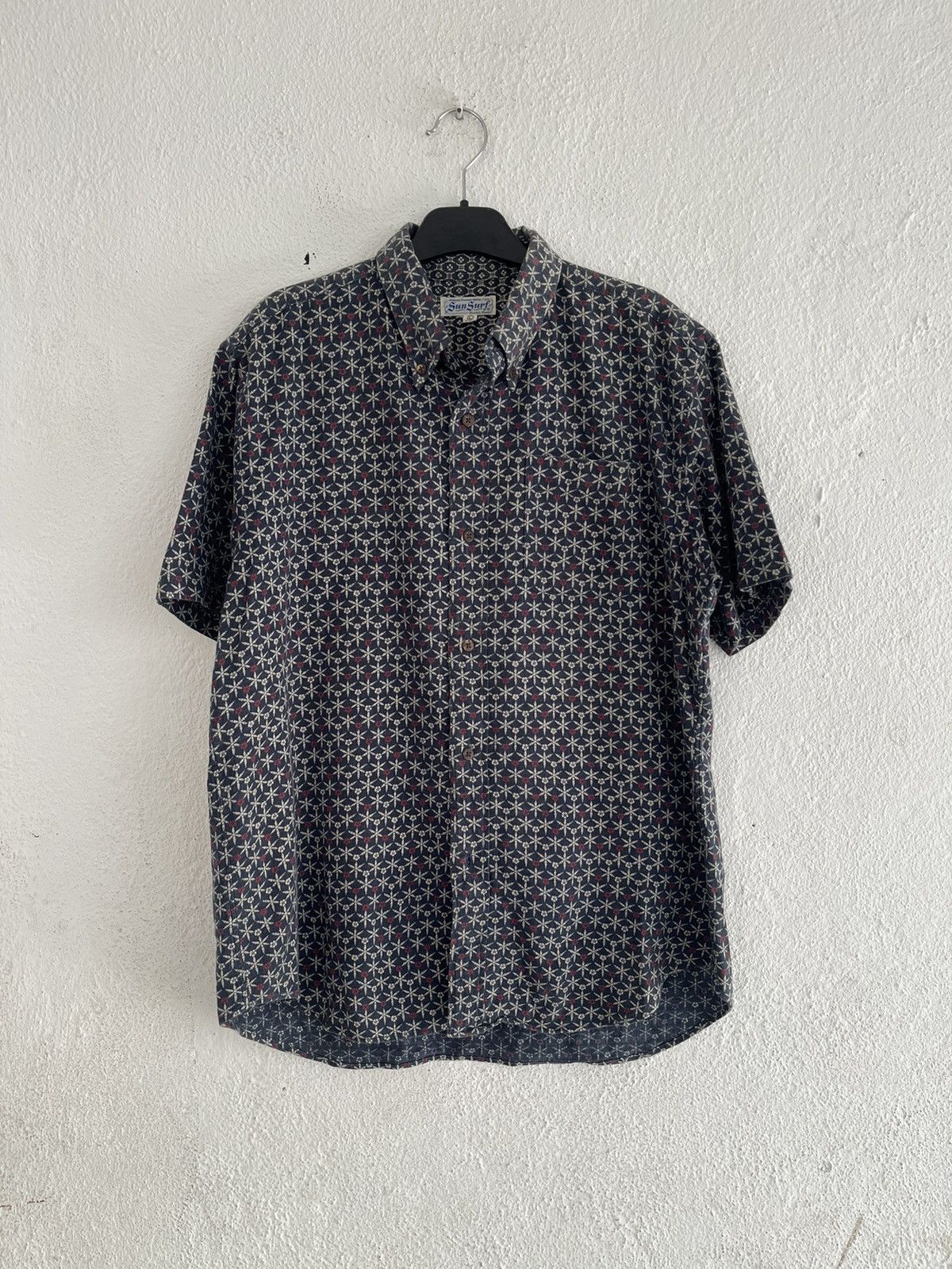 Sun Surf Sun Surf Indigo Dyed Button Shirt Size US L / EU 52-54 / 3 - 1 Thumbnail
