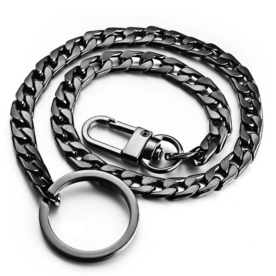 Jewelry Chic 40cm KeyChains Metal Wallet Belt Size ONE SIZE - 2 Thumbnail