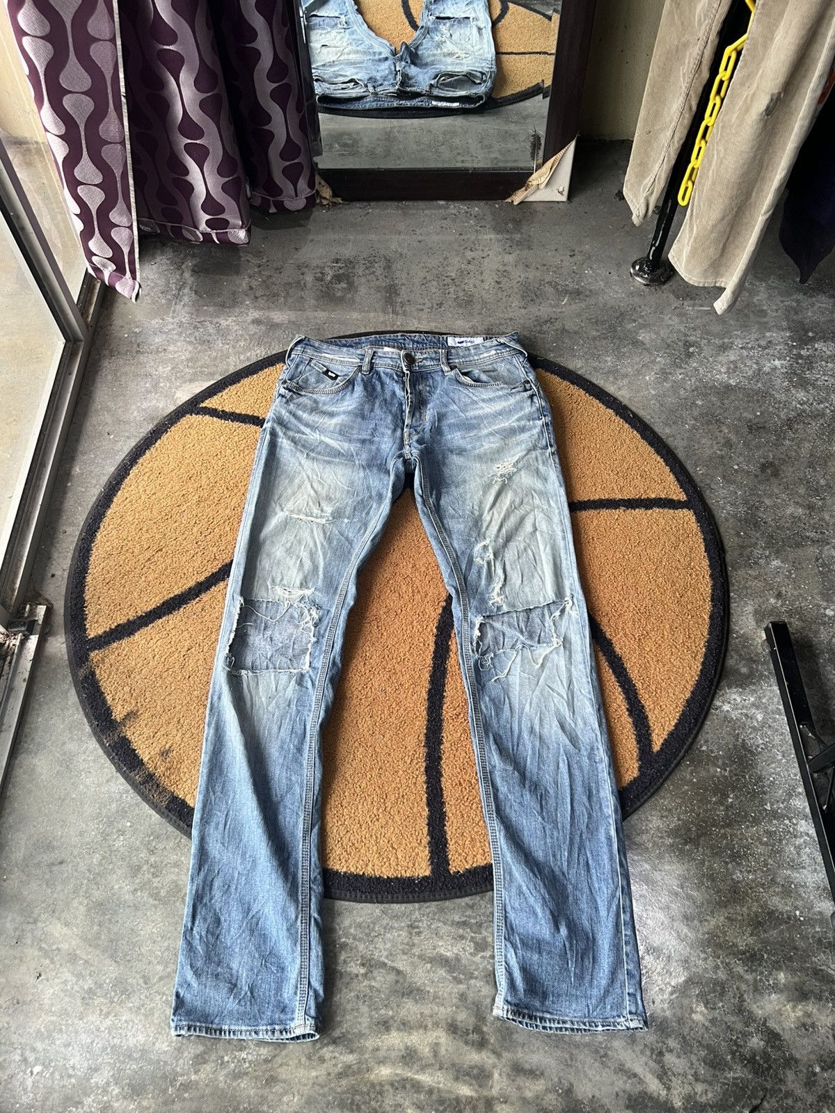 GAS 🔥Rare Gas Distressed Denim Size US 32 / EU 48 - 2 Thumbnail