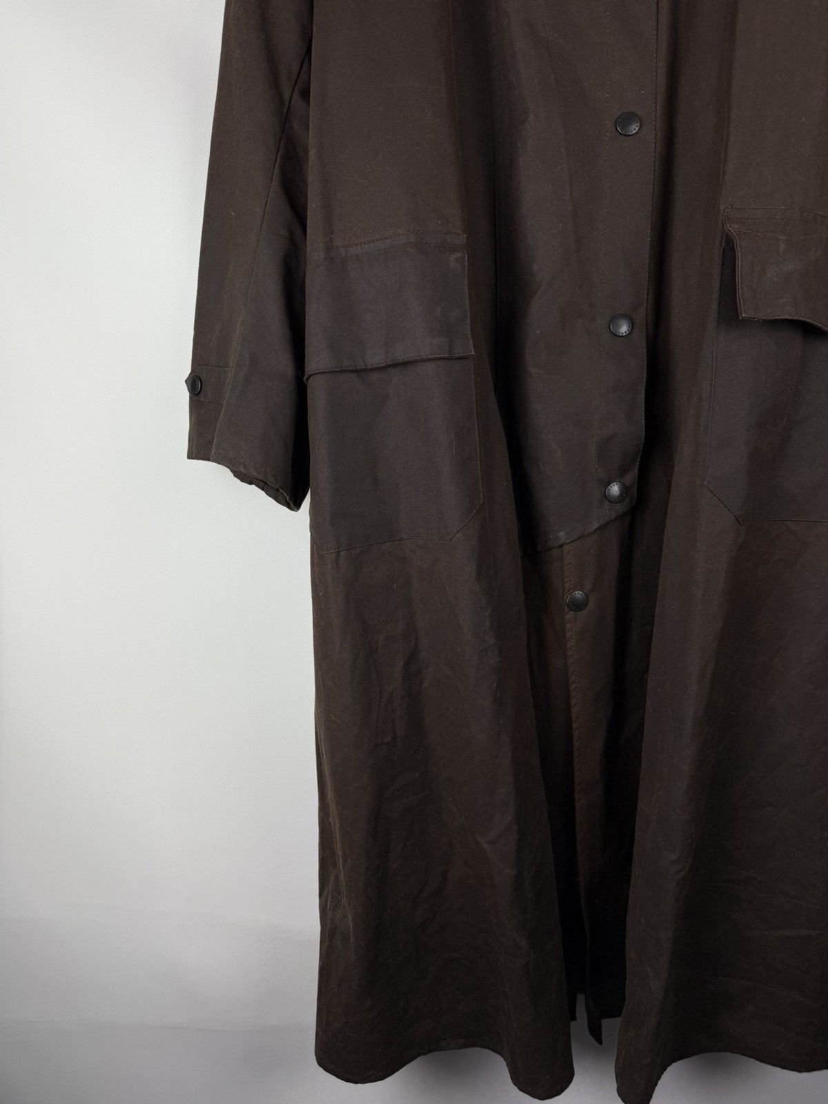 Barbour Barbour Backhouse Stockman’s Coat Wax Long Riding Jacket Size US S / EU 44-46 / 1 - 5 Thumbnail