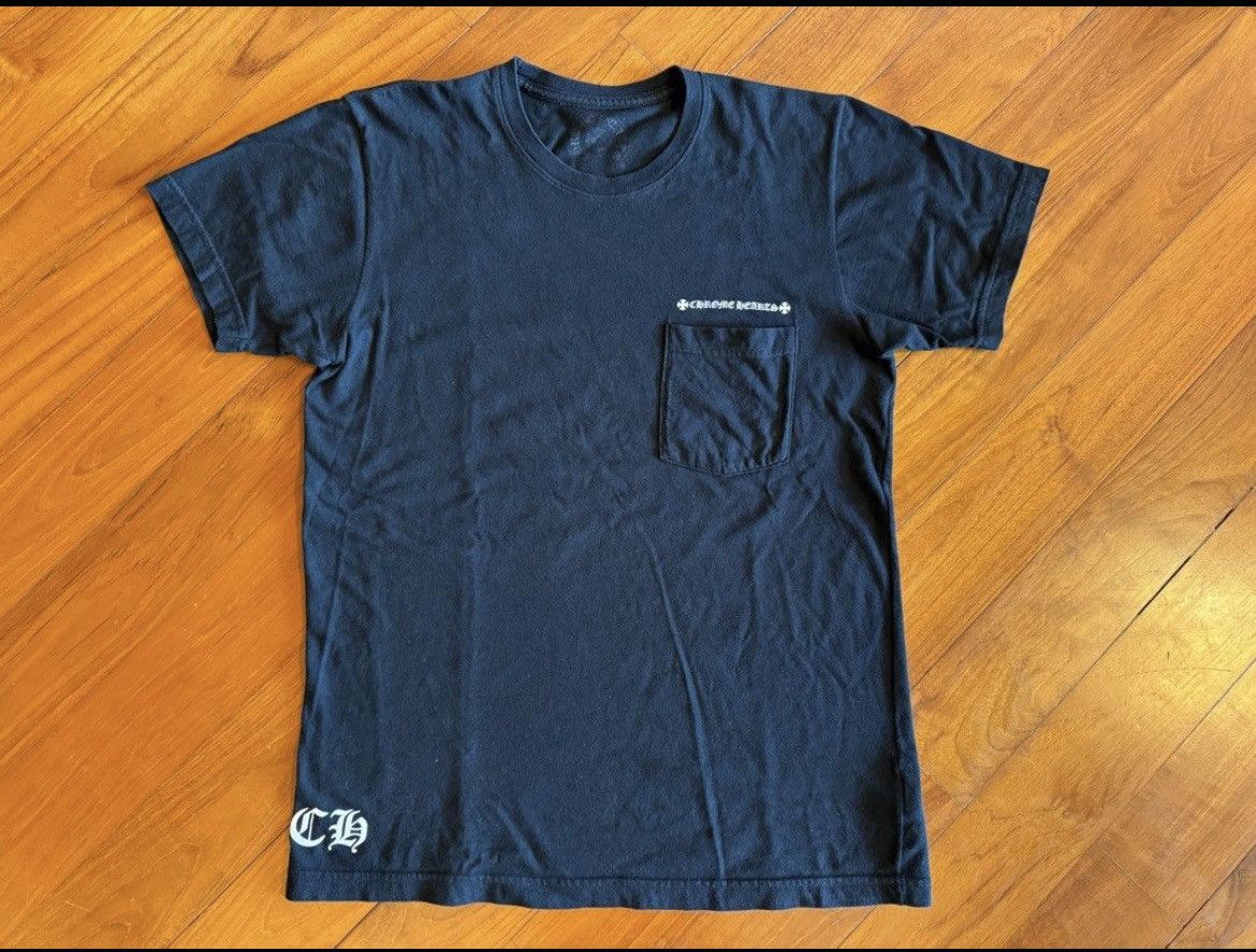 image of Chrome Hearts Black Tee - Size M, Men's