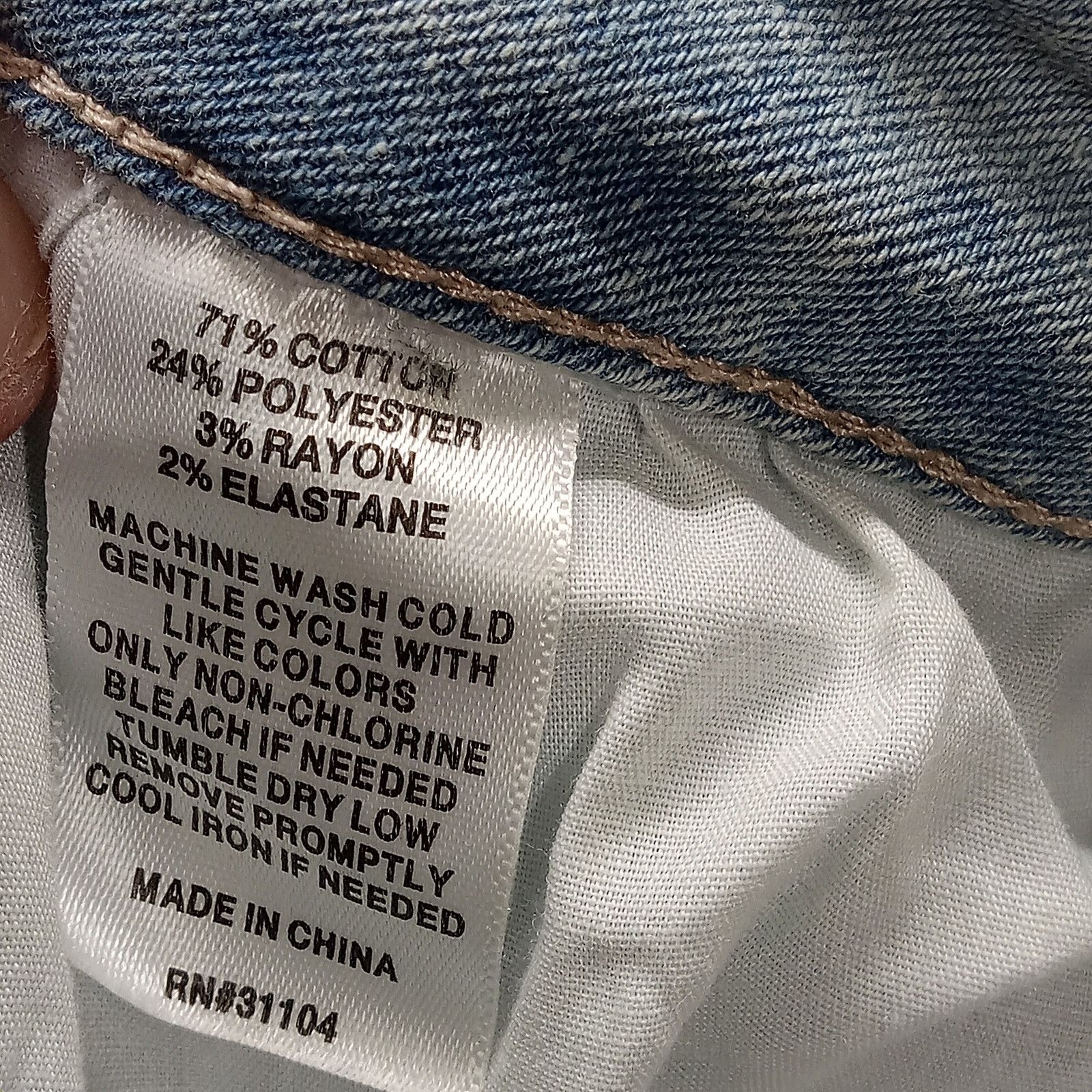& Other Stories True Craft Jeans (28 X 30) Mid Rise Skinny Light Wash Size 28" / US 6 / IT 42 - 6 Thumbnail