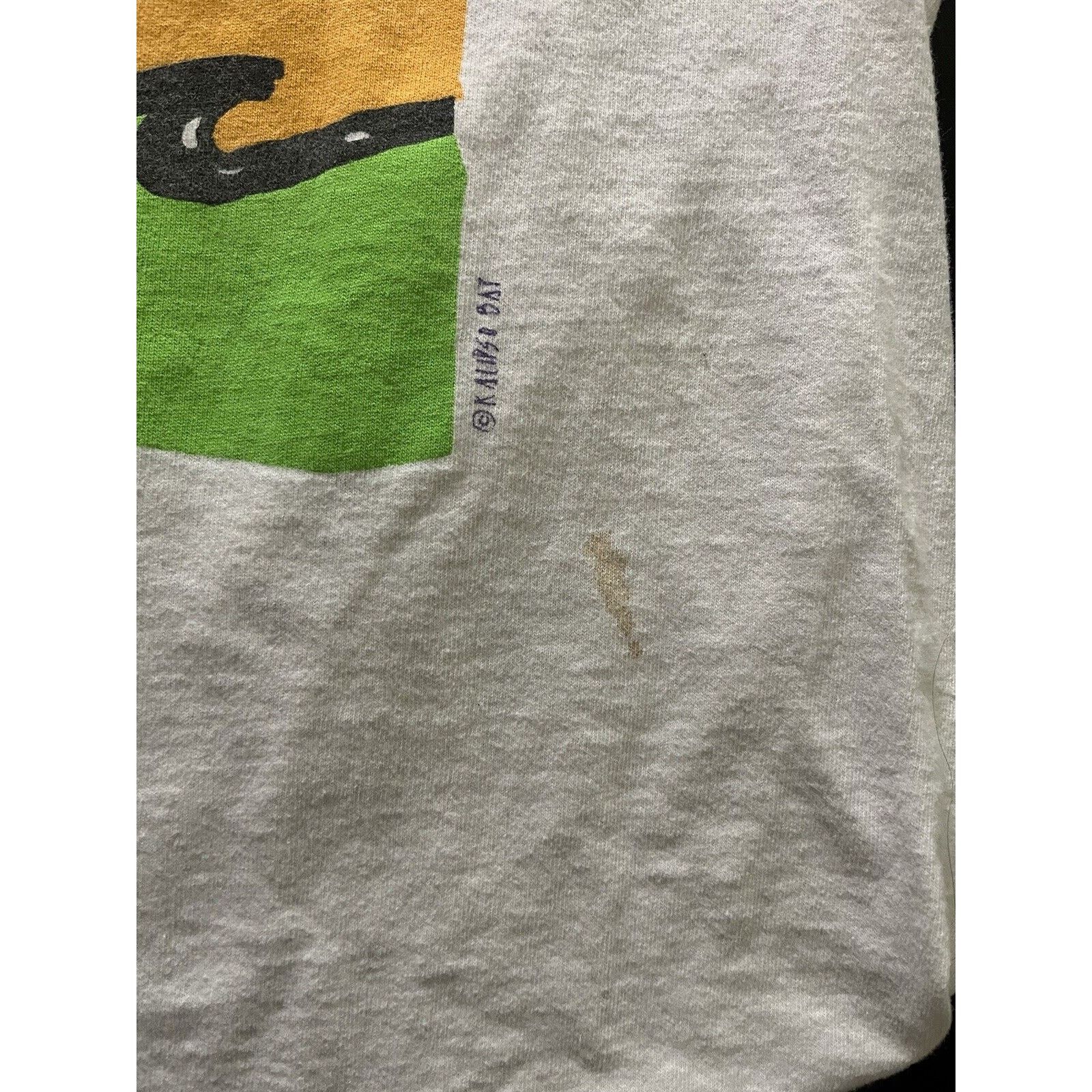 Fruit Of The Loom Vintage Aruba Graphic T-Shirt – Size Medium Size US M / EU 48-50 / 2 - 3 Thumbnail