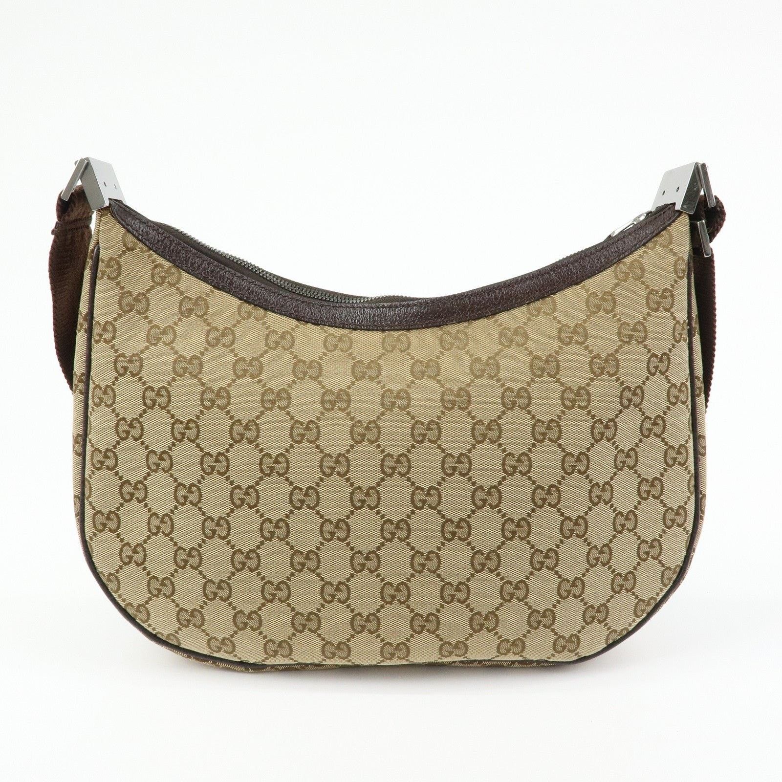 Gucci Gucci GG Canvas Shoulder Bag Beige Size ONE SIZE - 2 Thumbnail