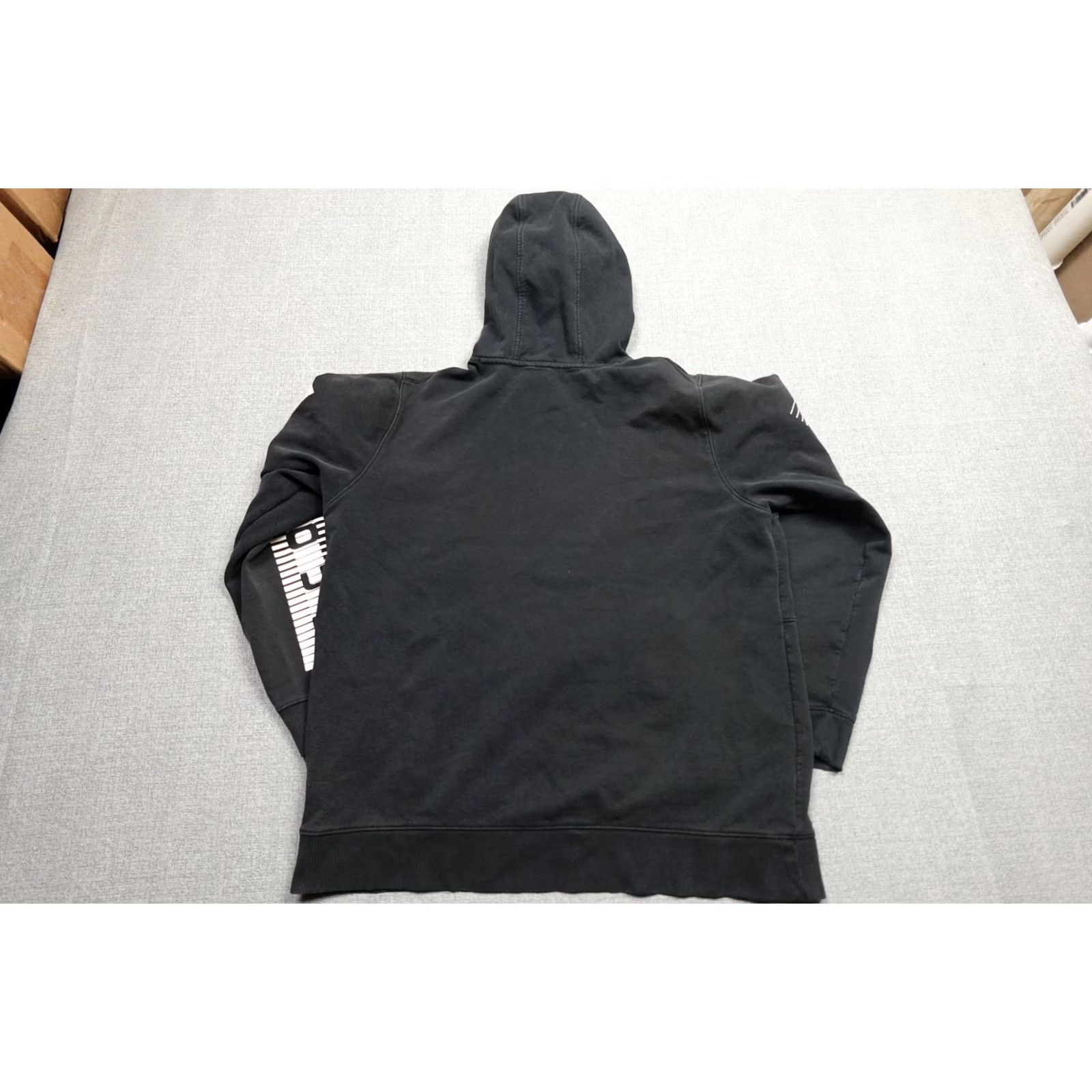 Under Armour Under Armour ColdGear Hoodie Mens XL Black Fleece Pullover Graphic Sleeve Logo Size US XL / EU 56 / 4 - 4 Thumbnail