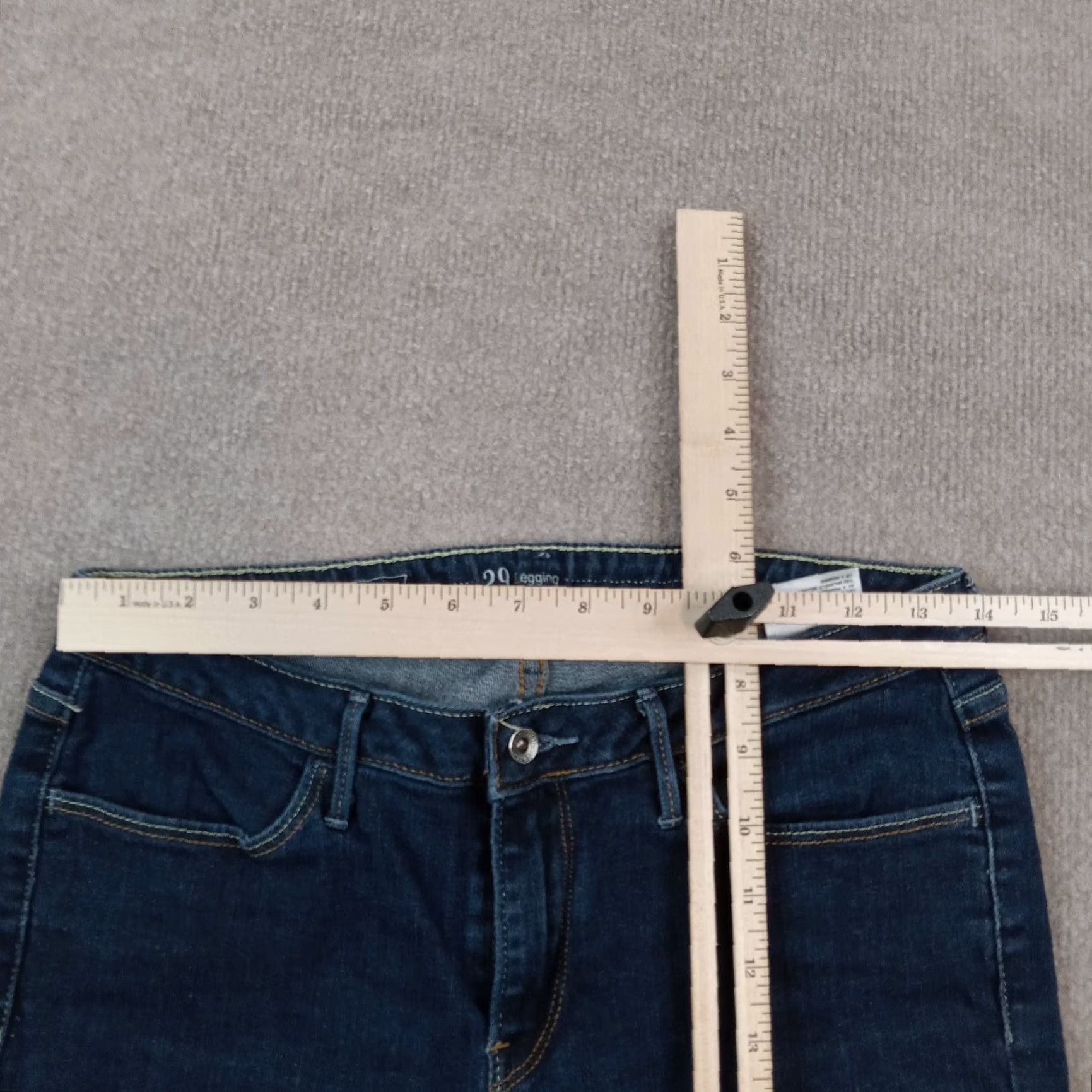 Levi's Levis Skinny Jeans Womens Size 29 Blue Denim Stretch Mid Rise Size 29" - 5 Thumbnail