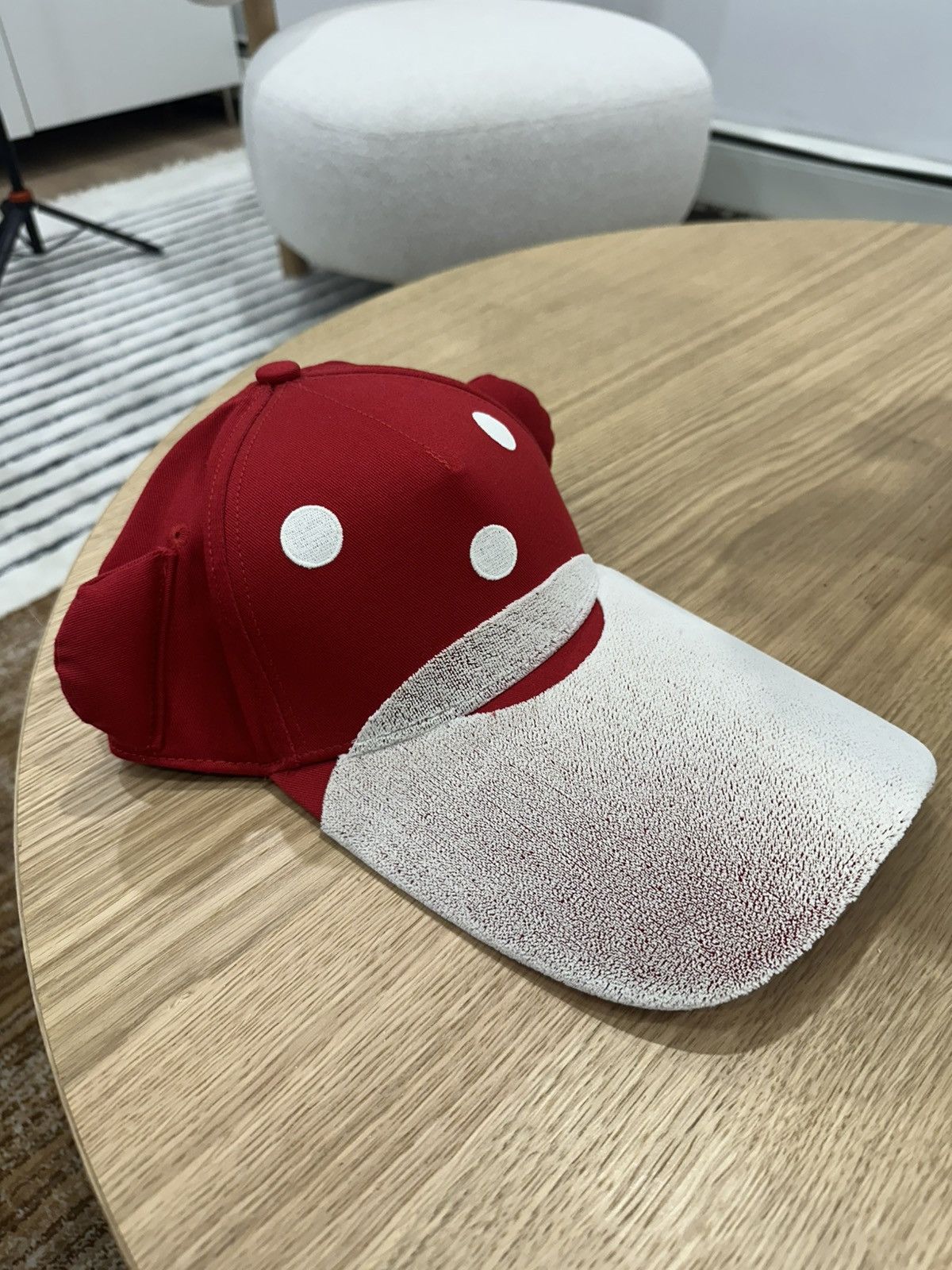 Walter Van Beirendonck Walter Van Beirendonck Long Brim Bear Cap Size ONE SIZE - 2 Thumbnail