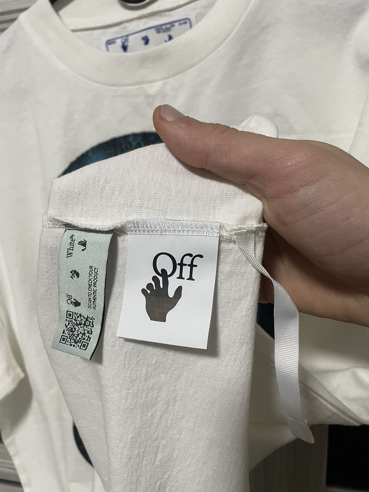 Off-White Off-White Mona Lisa Pivot Oversized Shirt Size US M / EU 48-50 / 2 - 16 Thumbnail