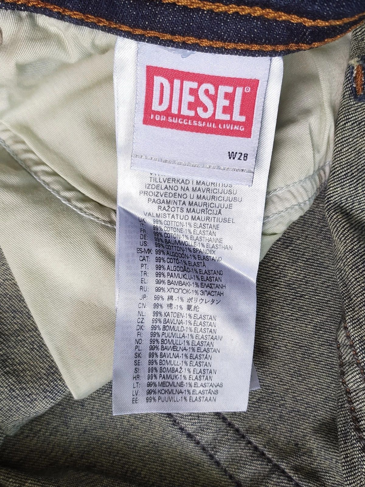 Diesel Diesel THOMMER-X-RM049 Men's Jean T 9966 Size US 28 / EU 44 - 5 Thumbnail